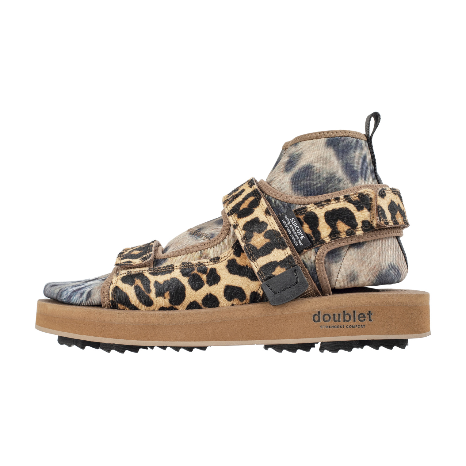 Doublet Doublet x Suicoke Animal foot Leopard Sandals
