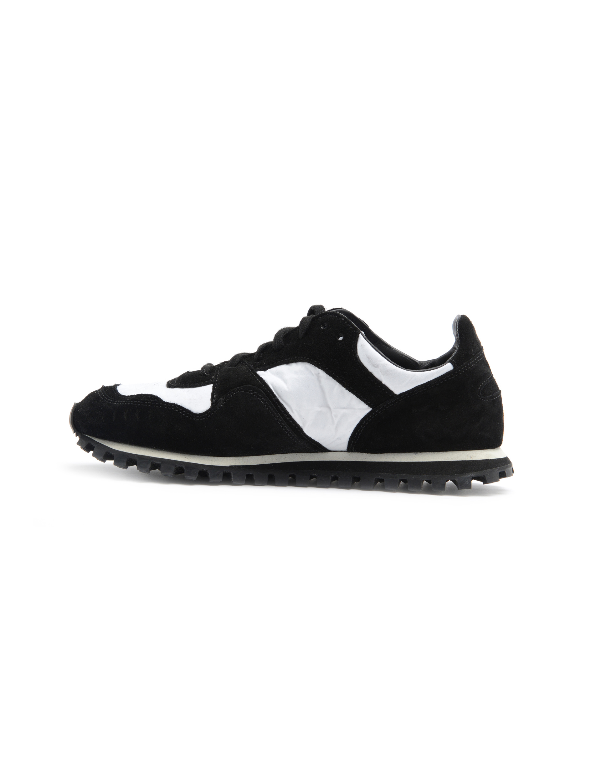 Comme des Garcons CdG Suede and textile sneakers