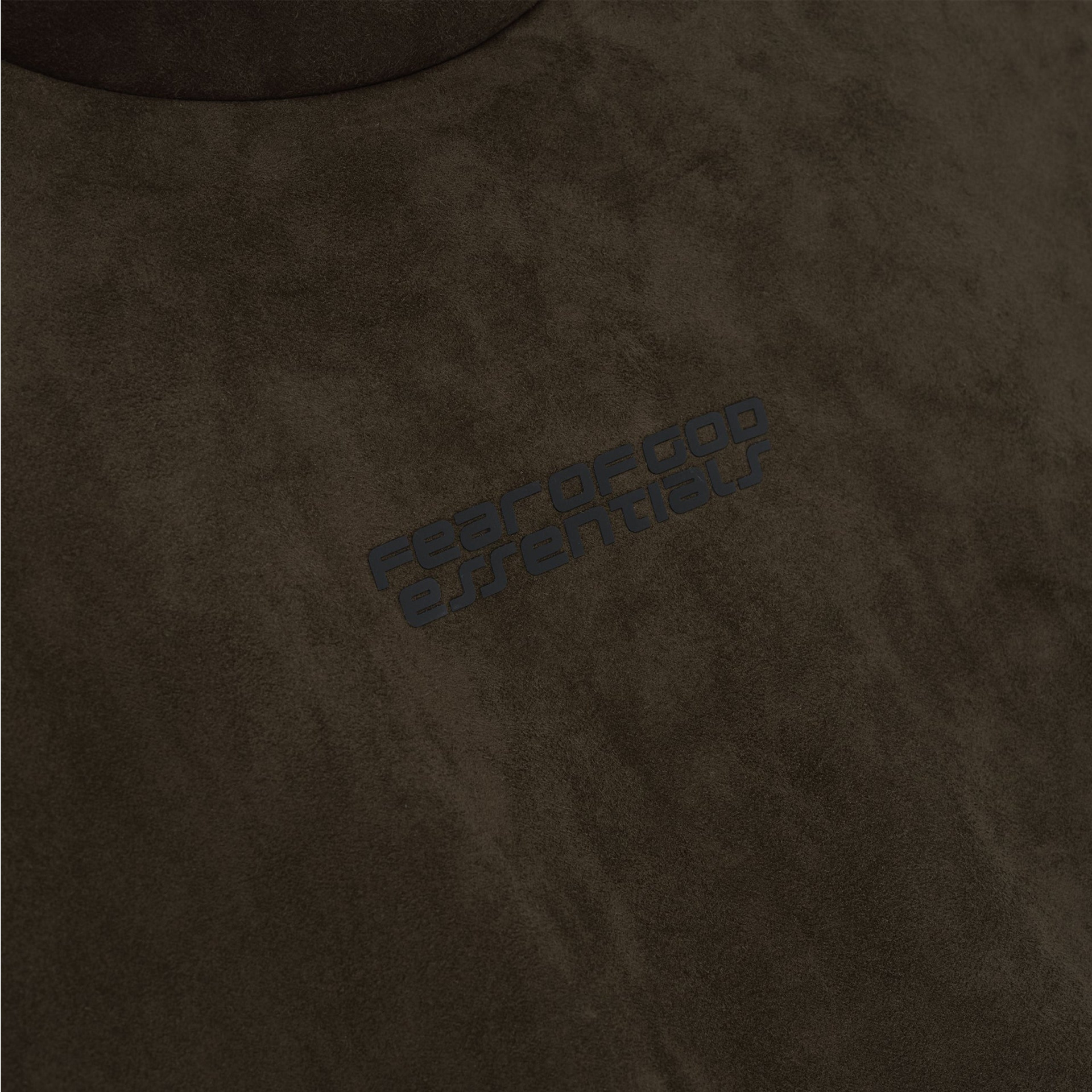 Fear of God Essentials Suede Fleece Modern Hoodie