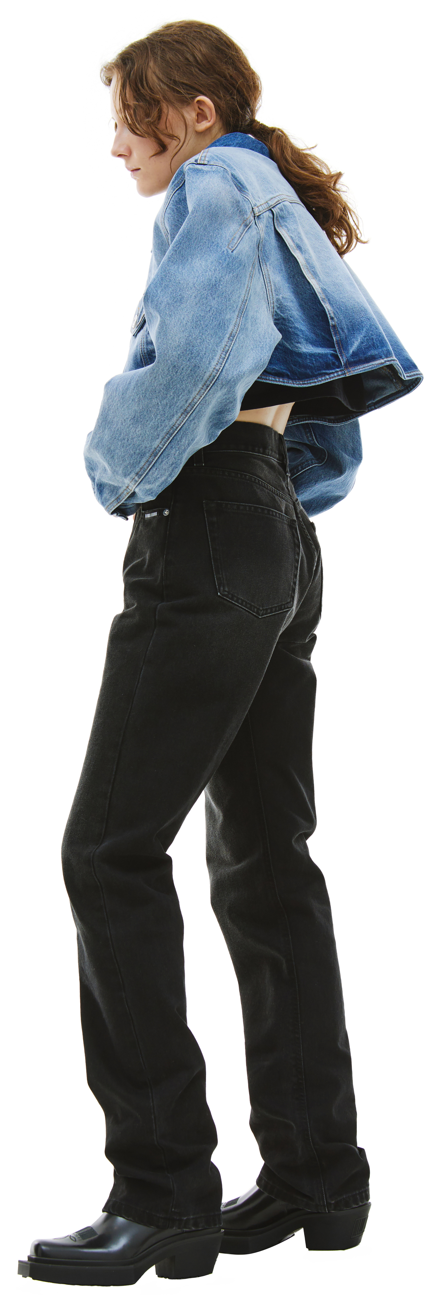 VTMNTS Черные прямые джинсы