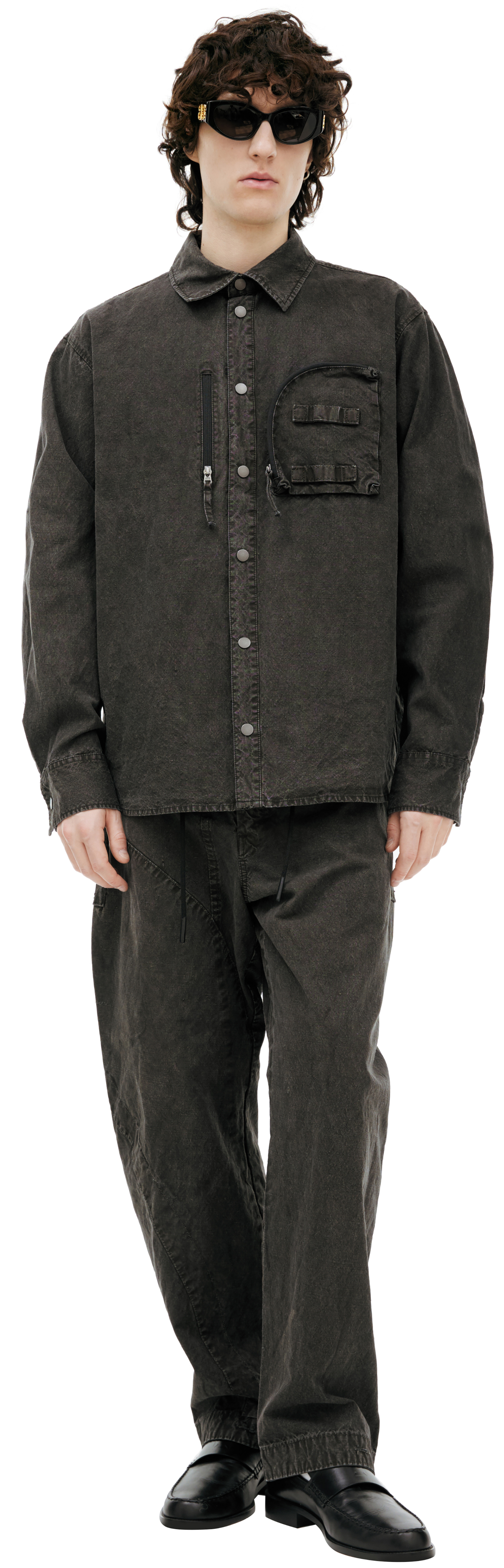 PLANIMETRY Shirt with patch pocket