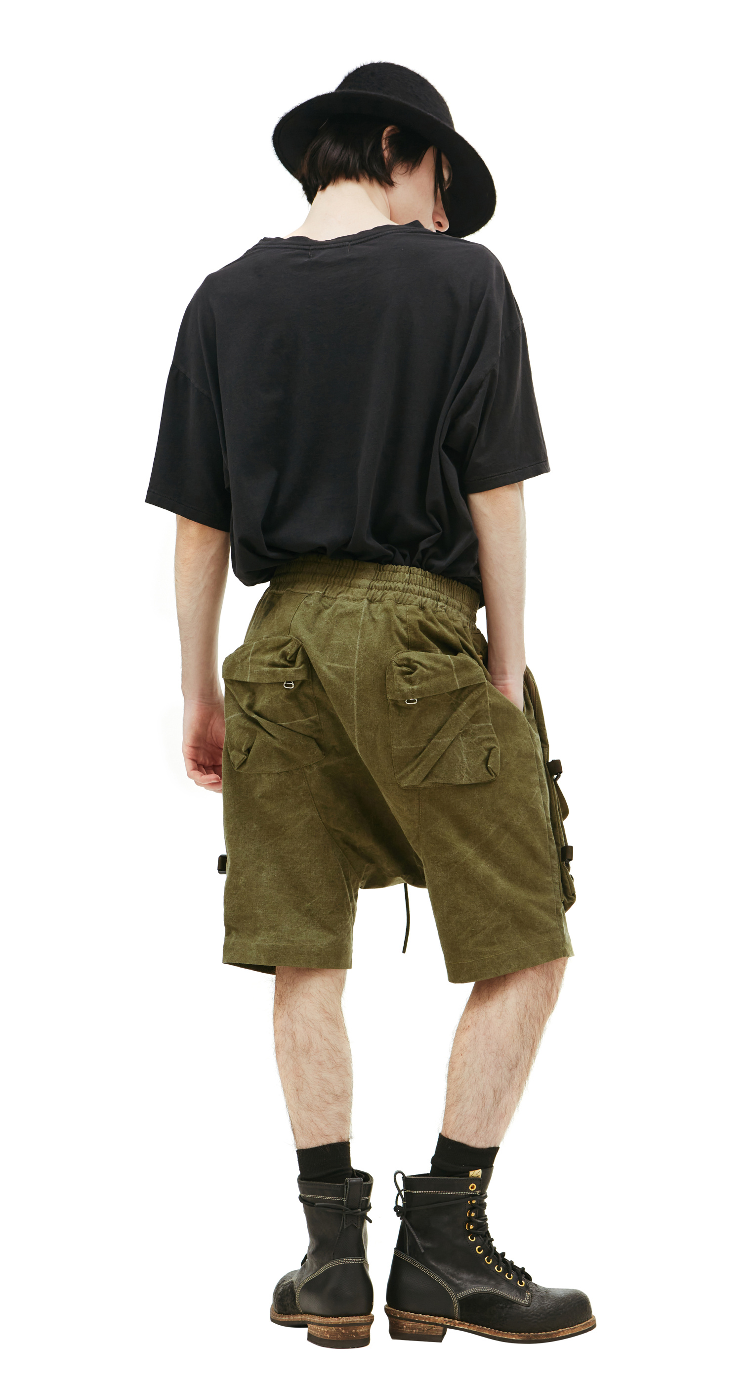 Readymade Camouflage cotton shorts