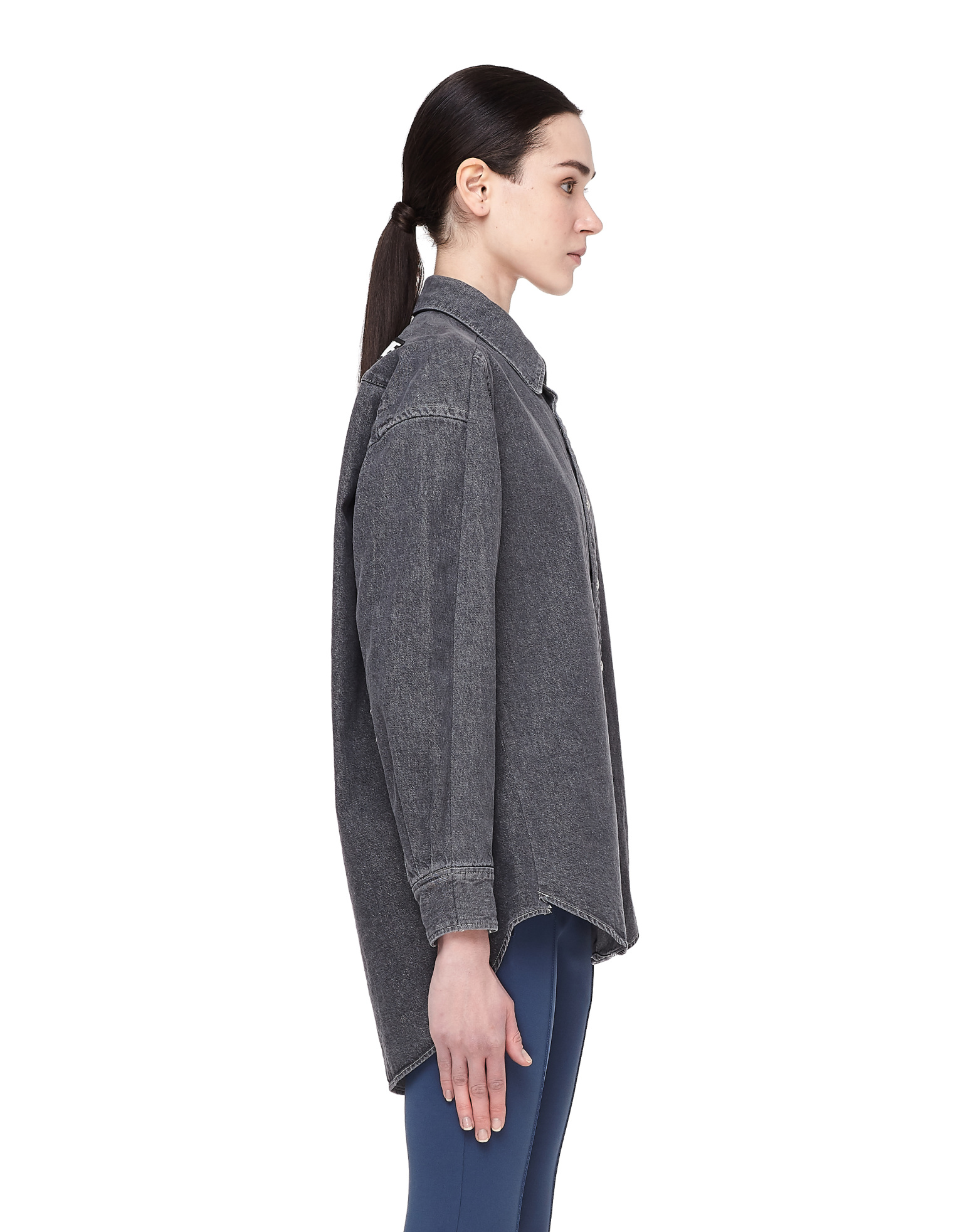 Balenciaga 57 Avenue Montaigne Denim Shirt