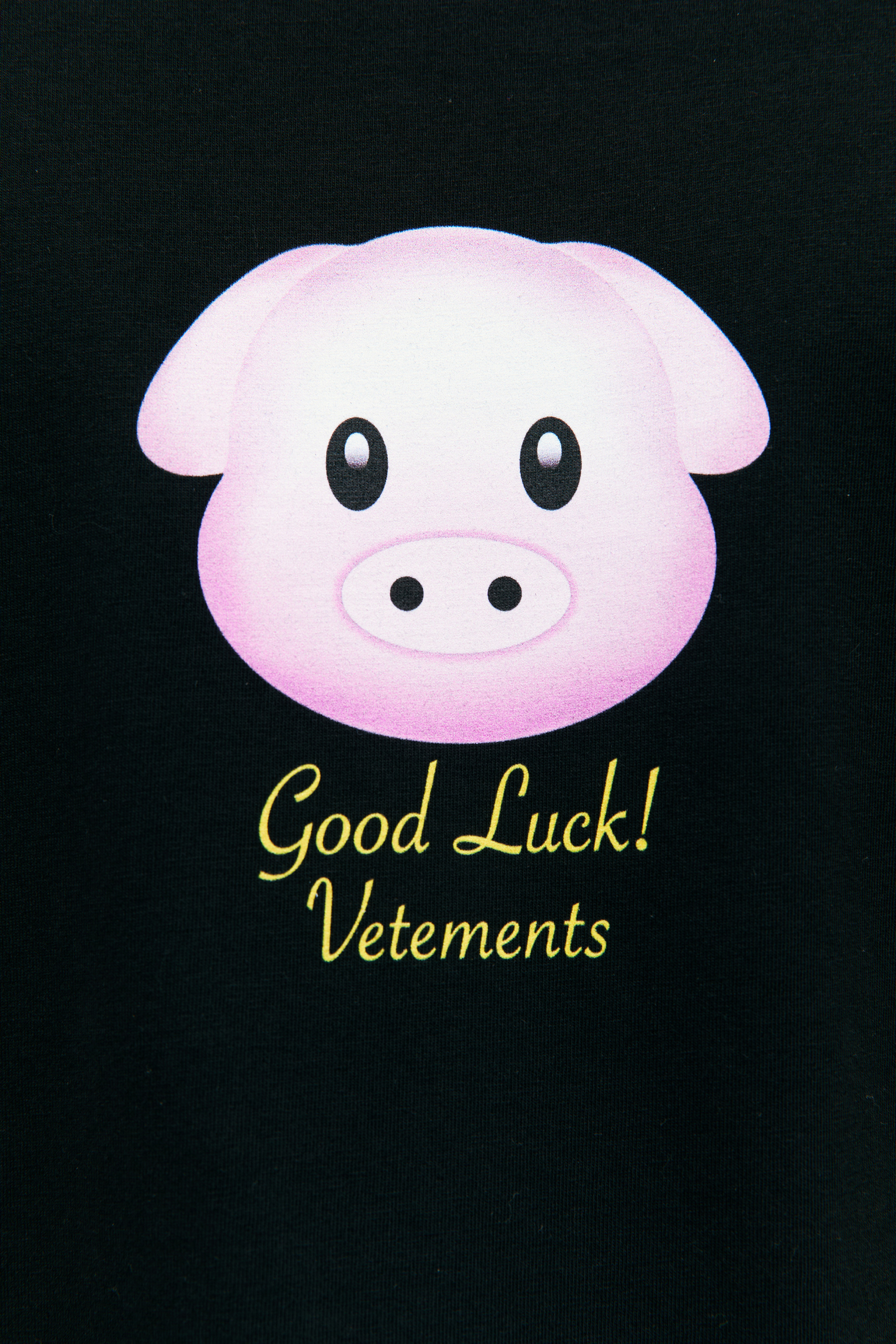VETEMENTS Lucky Pig layered Longsleeve
