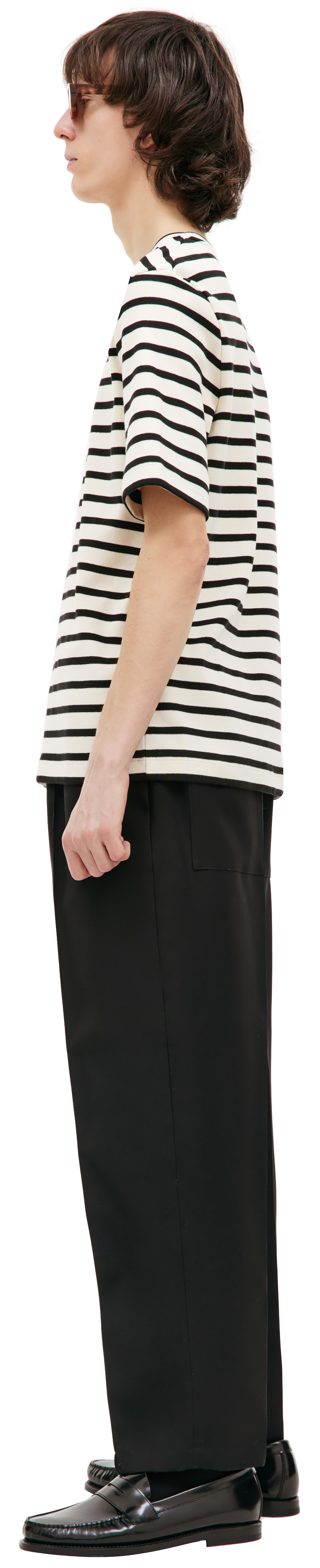 Jil Sander Cotton stripes t-shirt