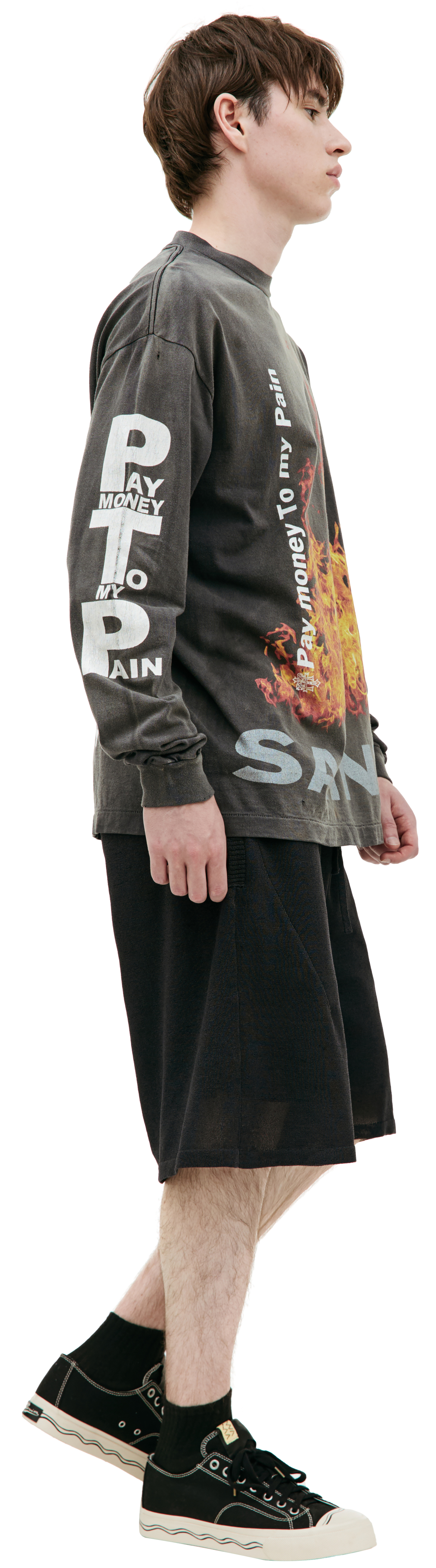 Saint Mxxxxxx \'PAY MONEY\' printed longsleeve