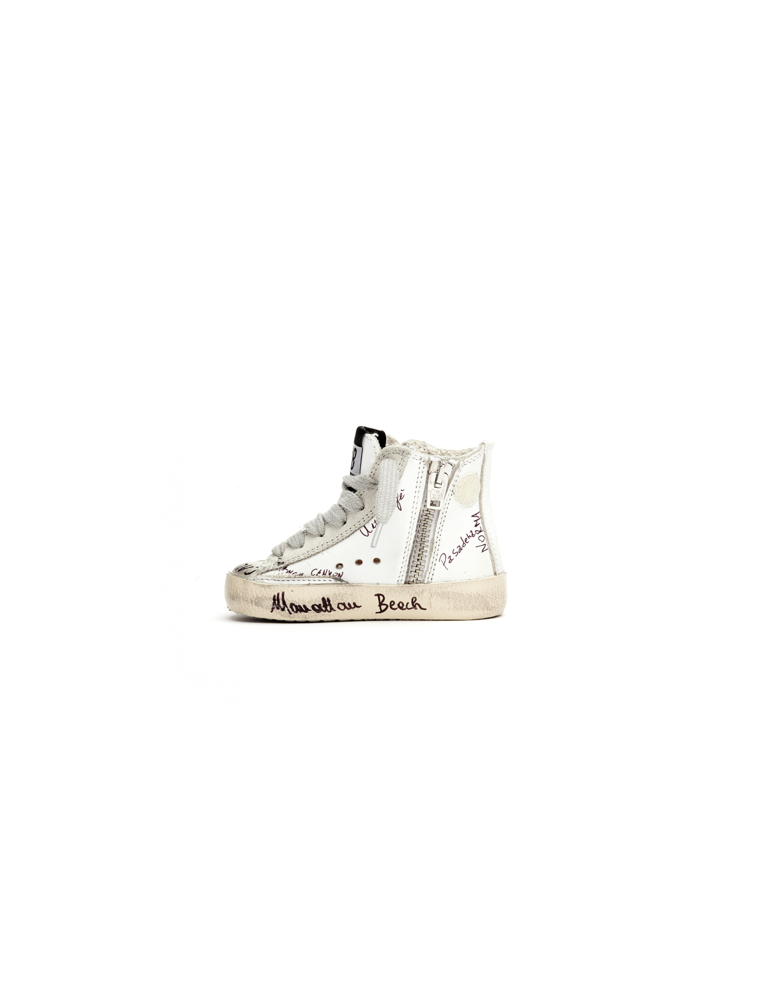 Golden Goose kids Кожаные кеды