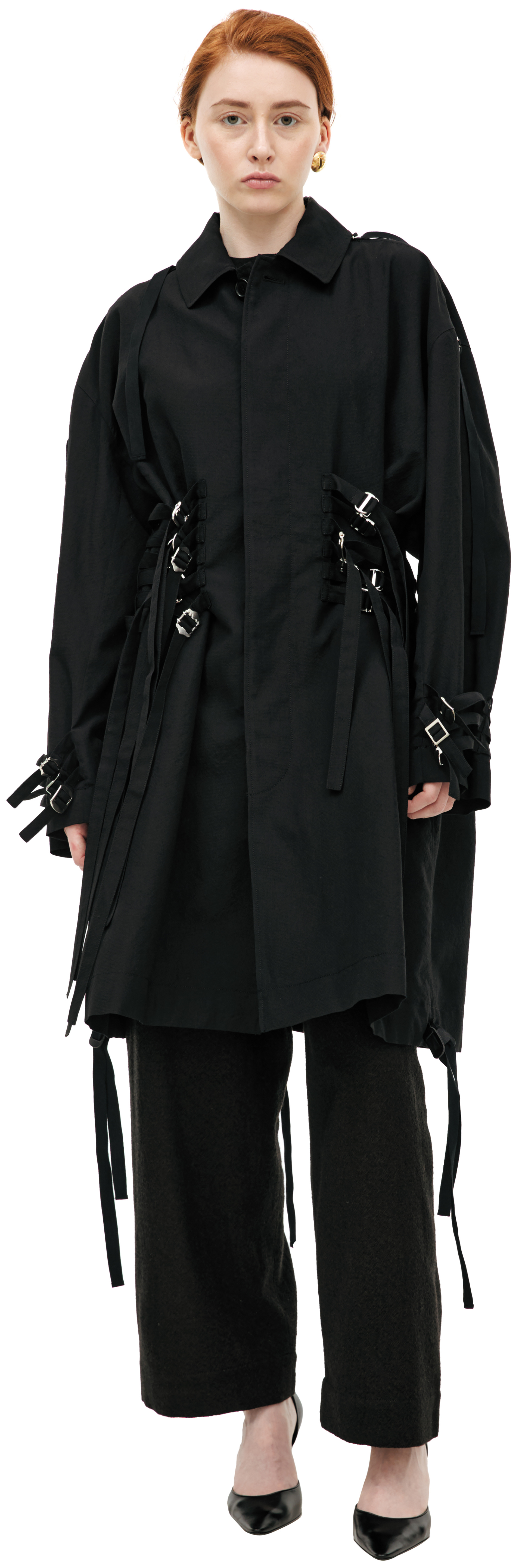 Undercover Coat with straps