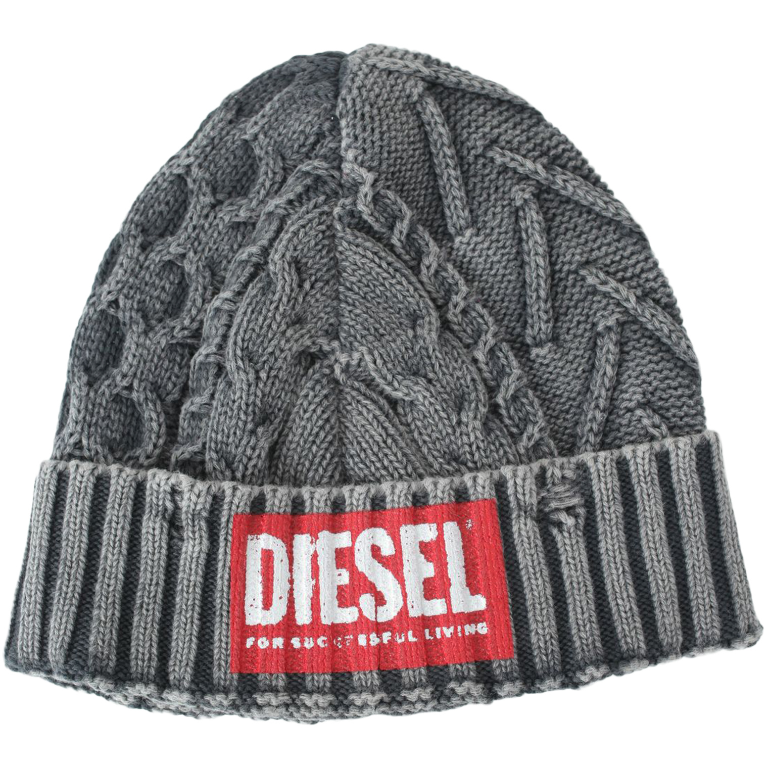 Diesel Faded beanie with logo