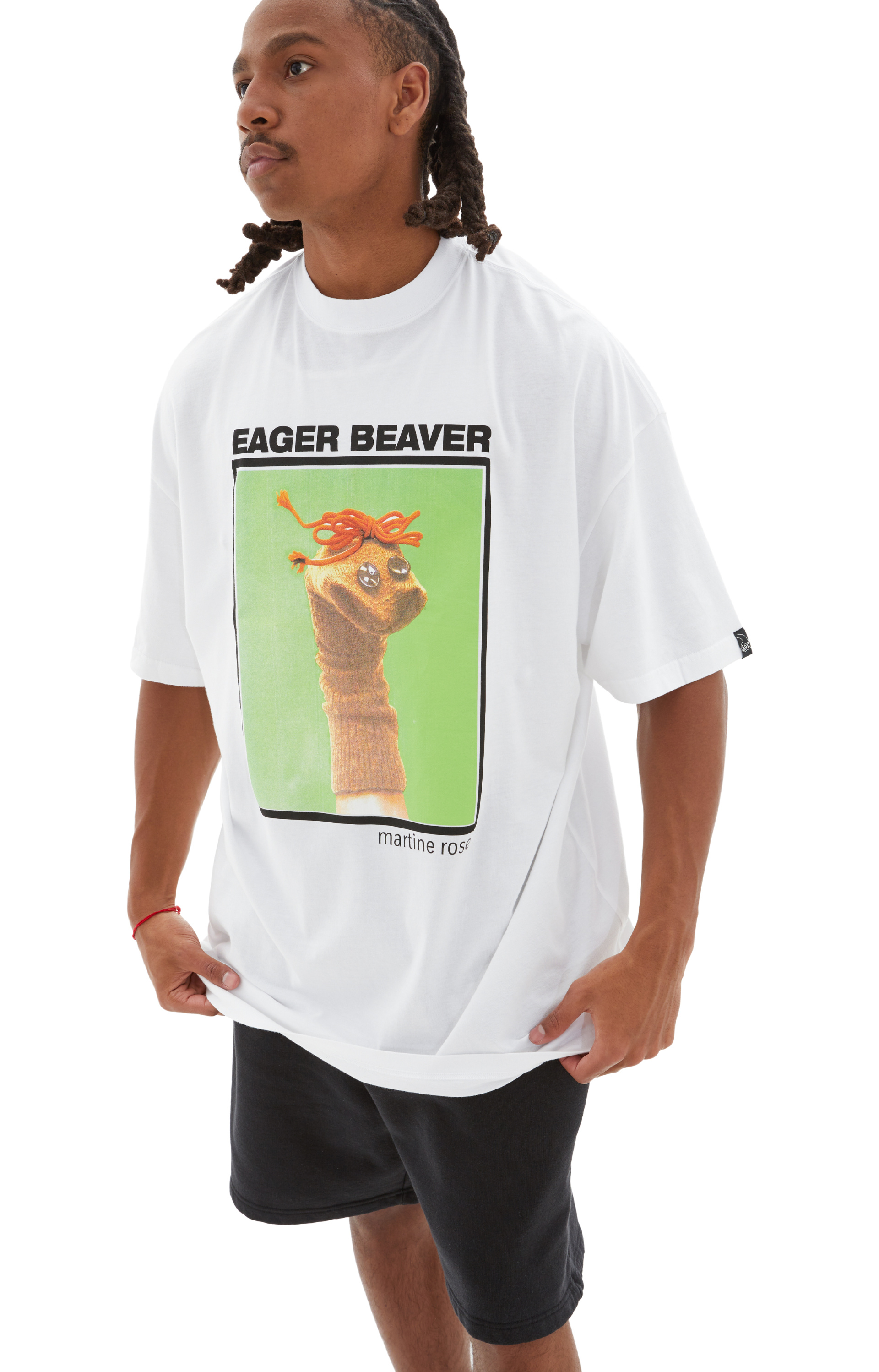 Martine Rose T-shirt \'eager beaver\'