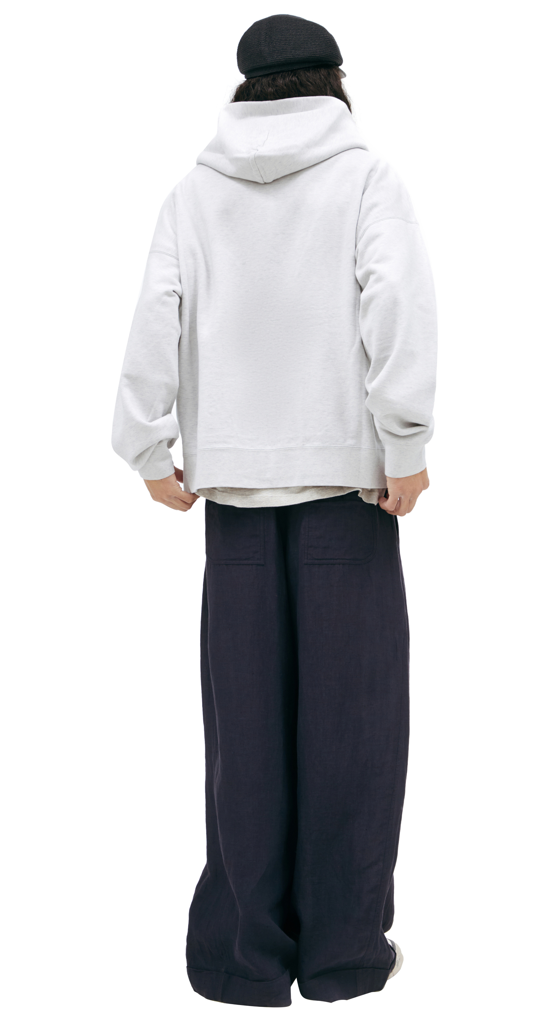 visvim Zippered cotton hoodie