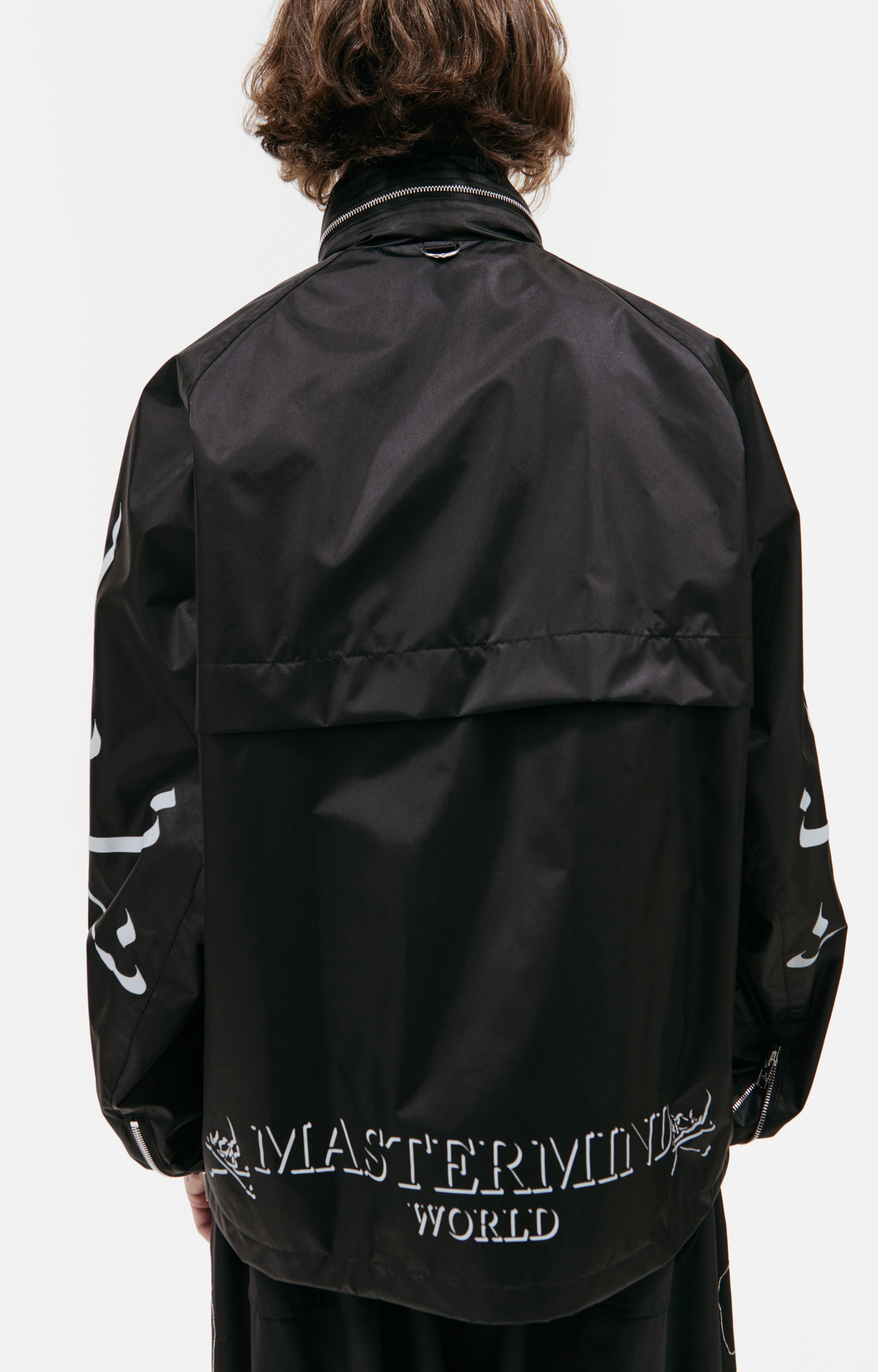 Mastermind WORLD Embroidered logo jacket