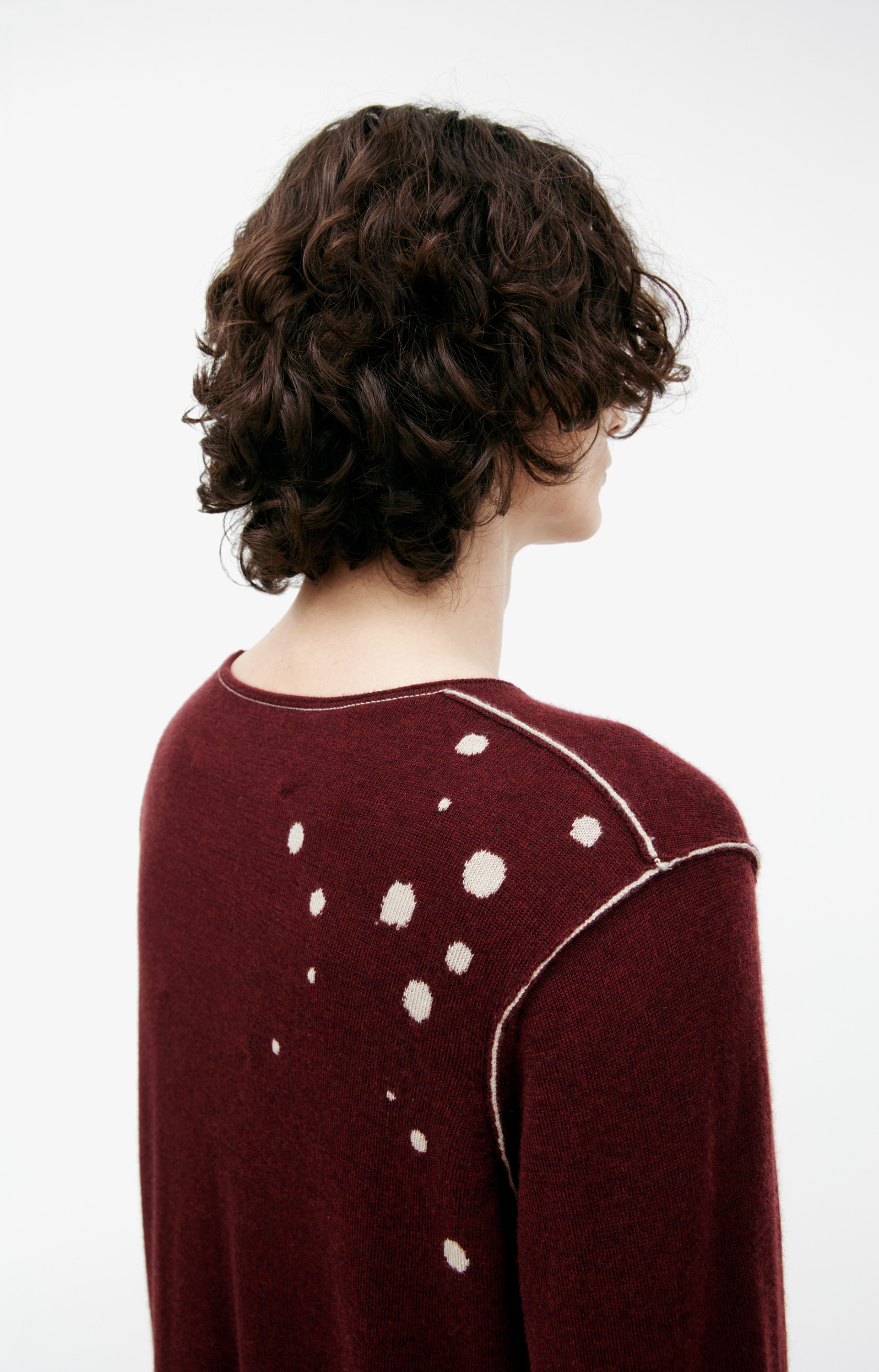 Ziggy Chen Paint effect sweater