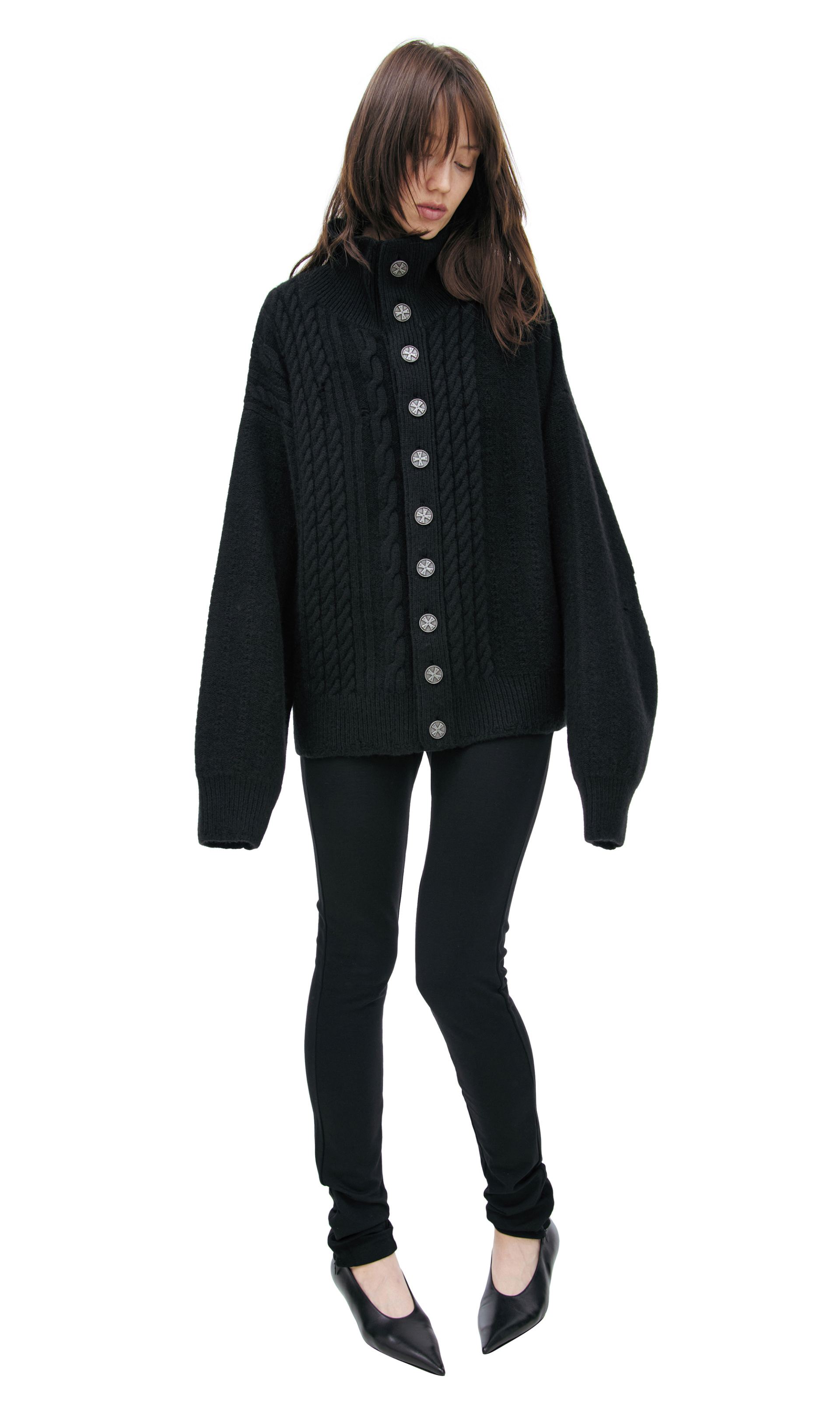 Enfants Riches Déprimés Cashmere cardigan with buttons