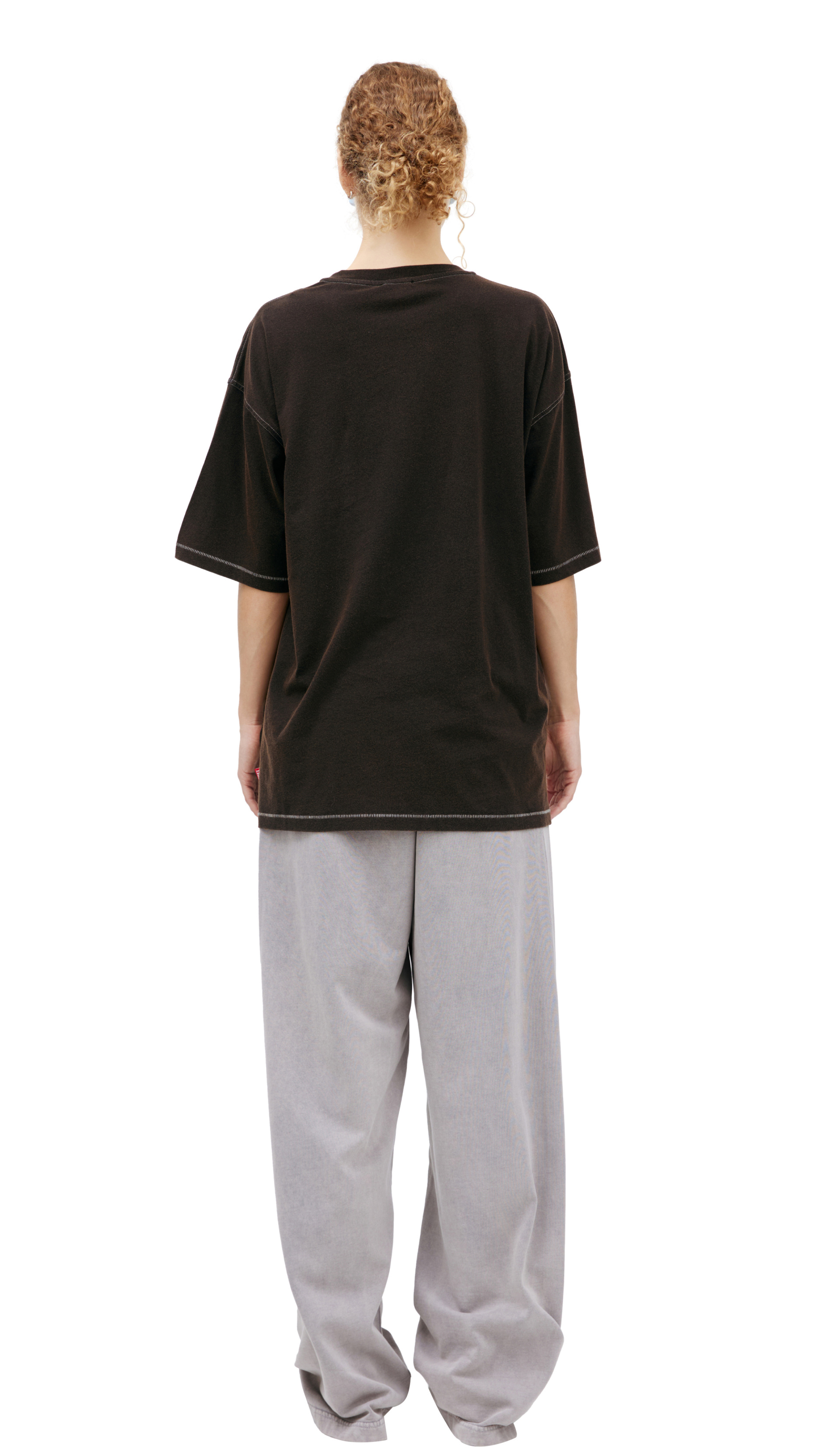 Diesel Brown print T-shirt