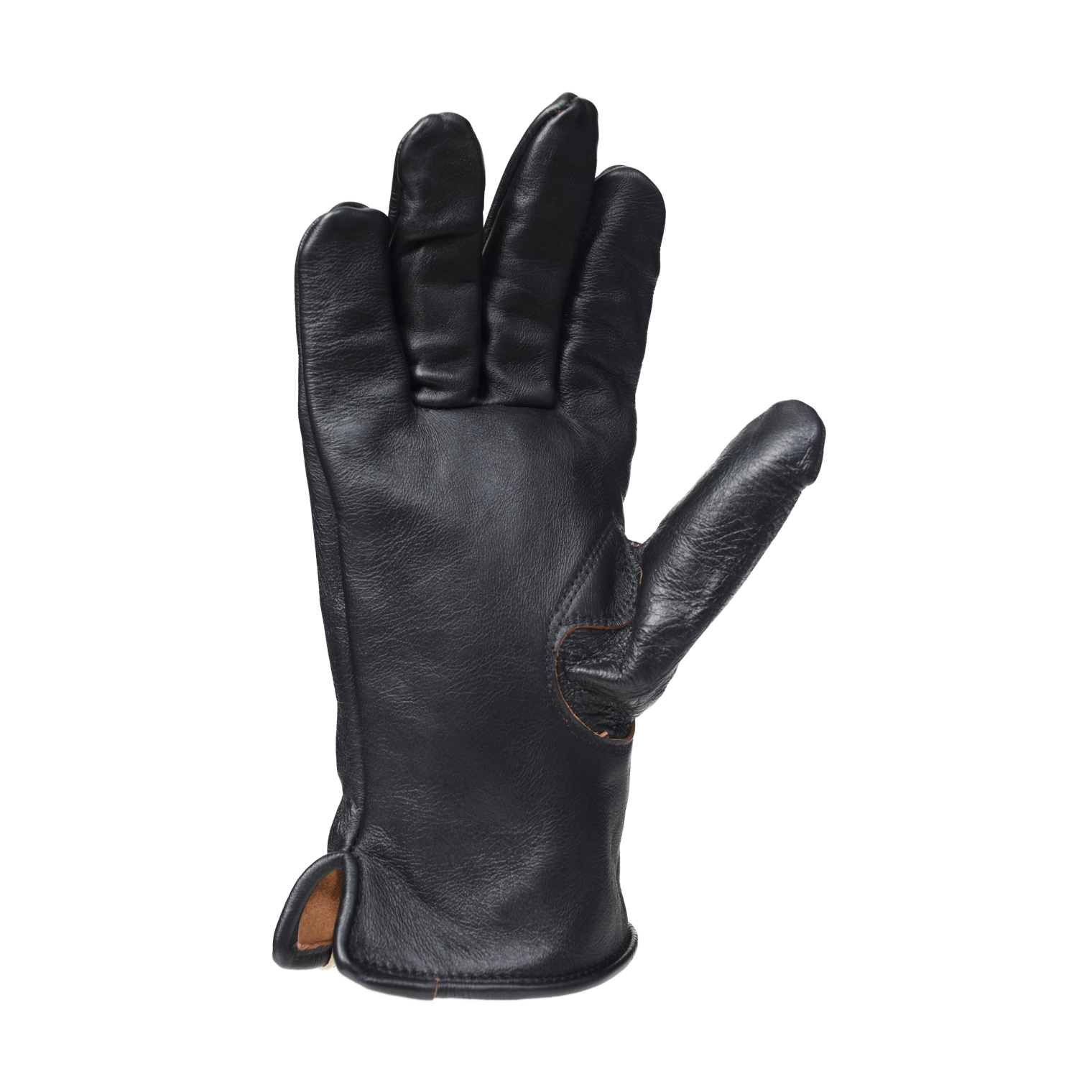 visvim Black Leather Gloves