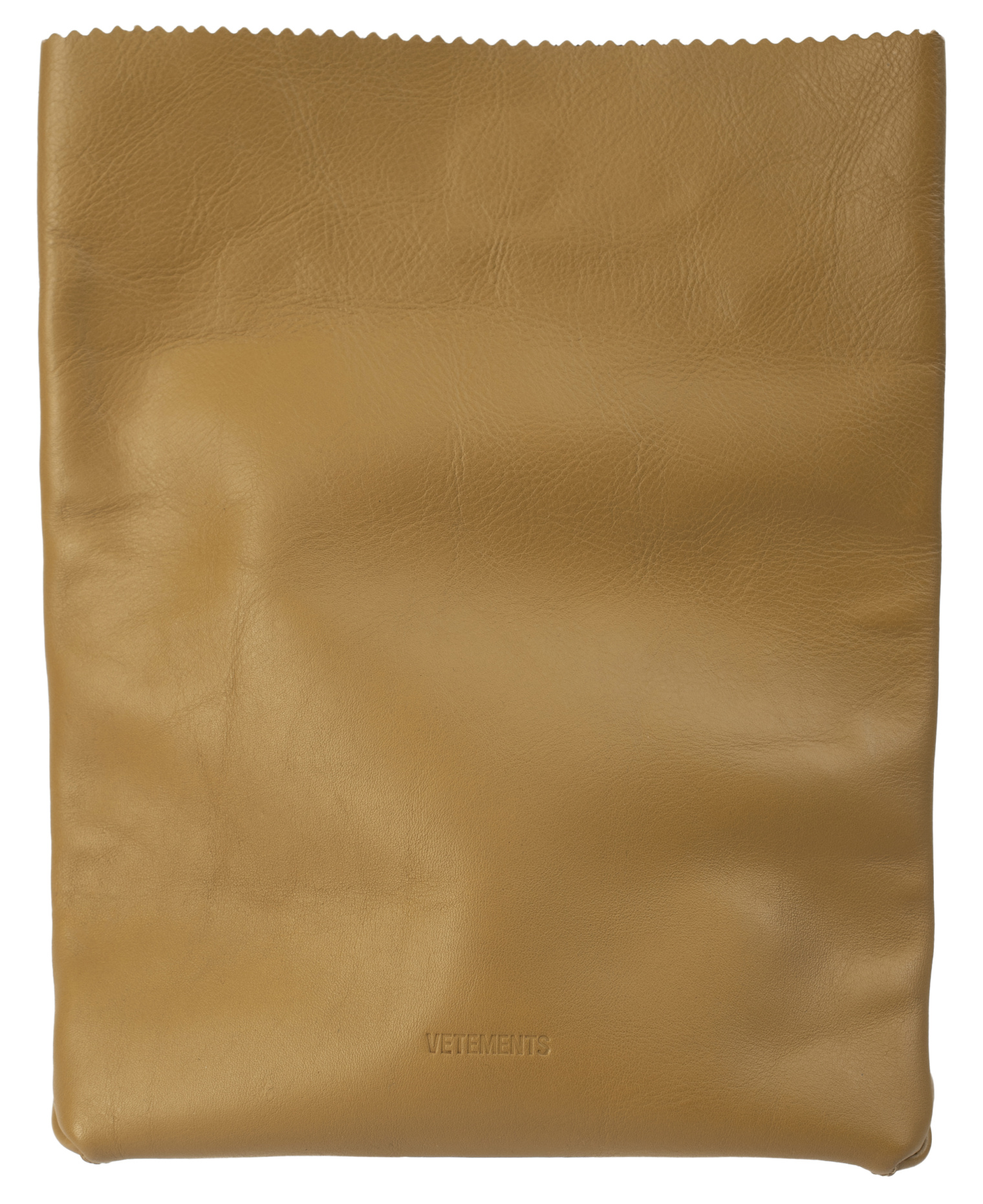 VETEMENTS Logo Paper Bag Pouch