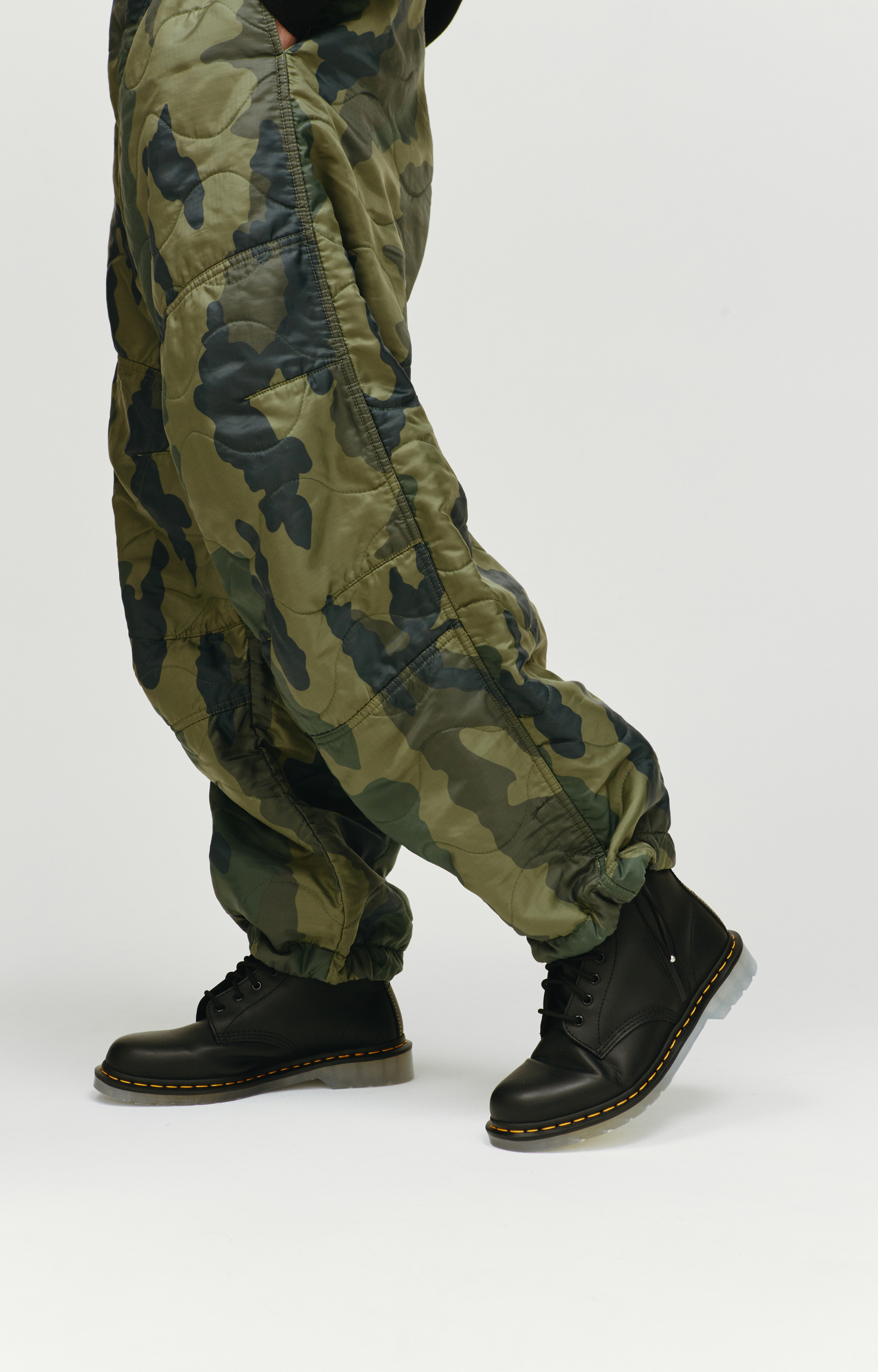 OAMC Re:Work quilted trousers