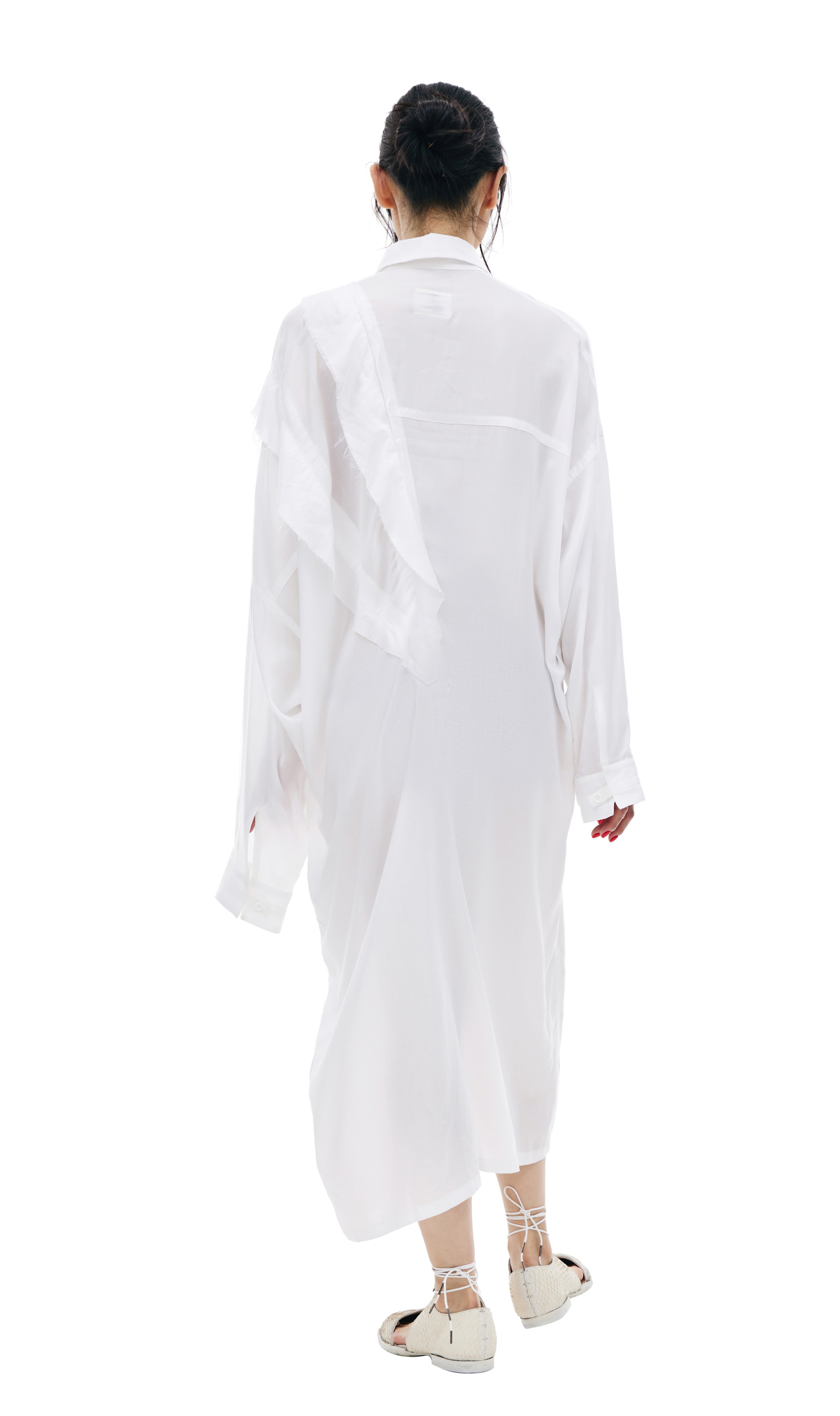 Yohji Yamamoto White Shirt Dress