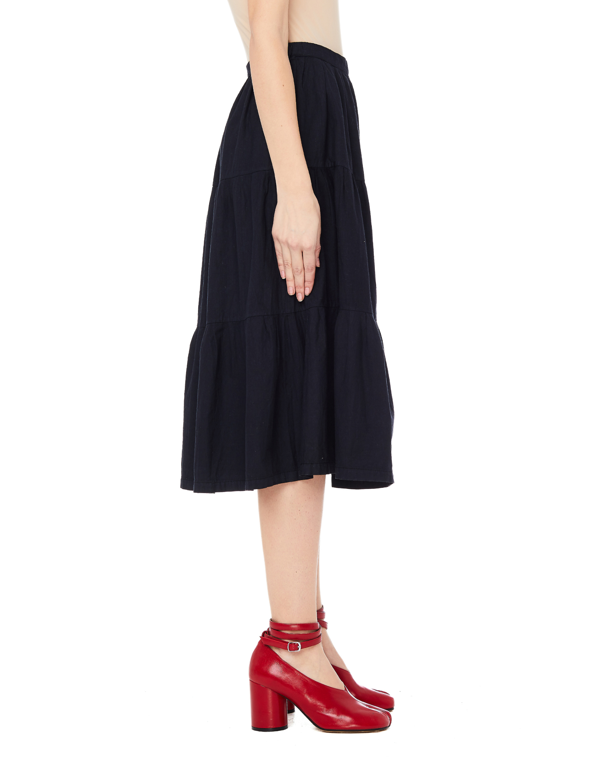 Blackyoto Hikari Black Laced Skirt