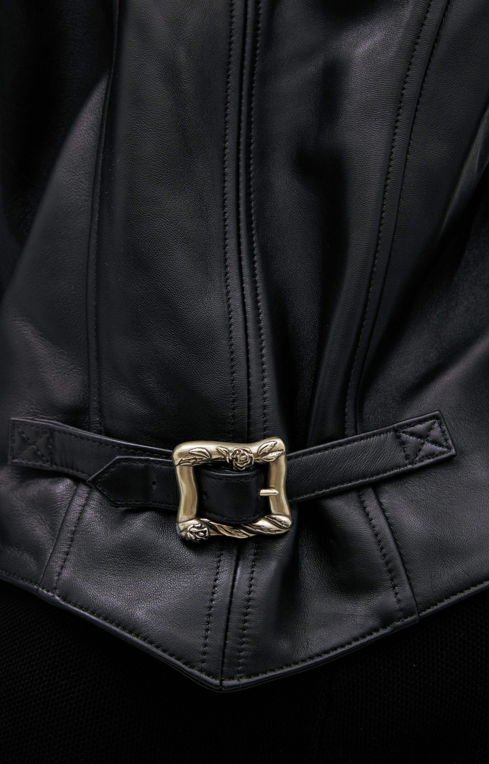 Enfants Riches Déprimés Leather jacket with buttons