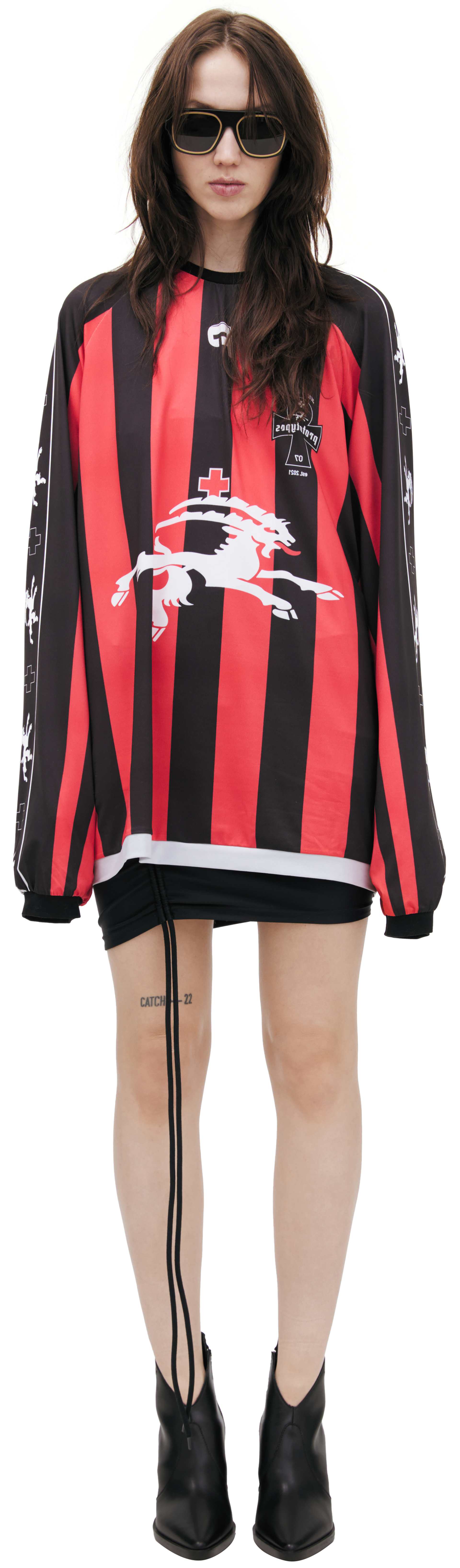 PROTOTYPES Striped Printed Longsleeve