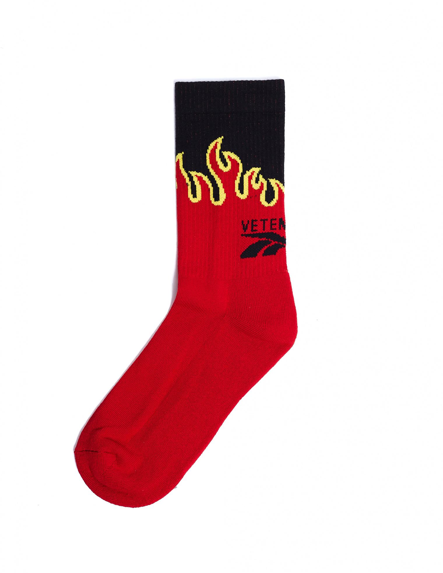 VETEMENTS Cotton Flame Socks