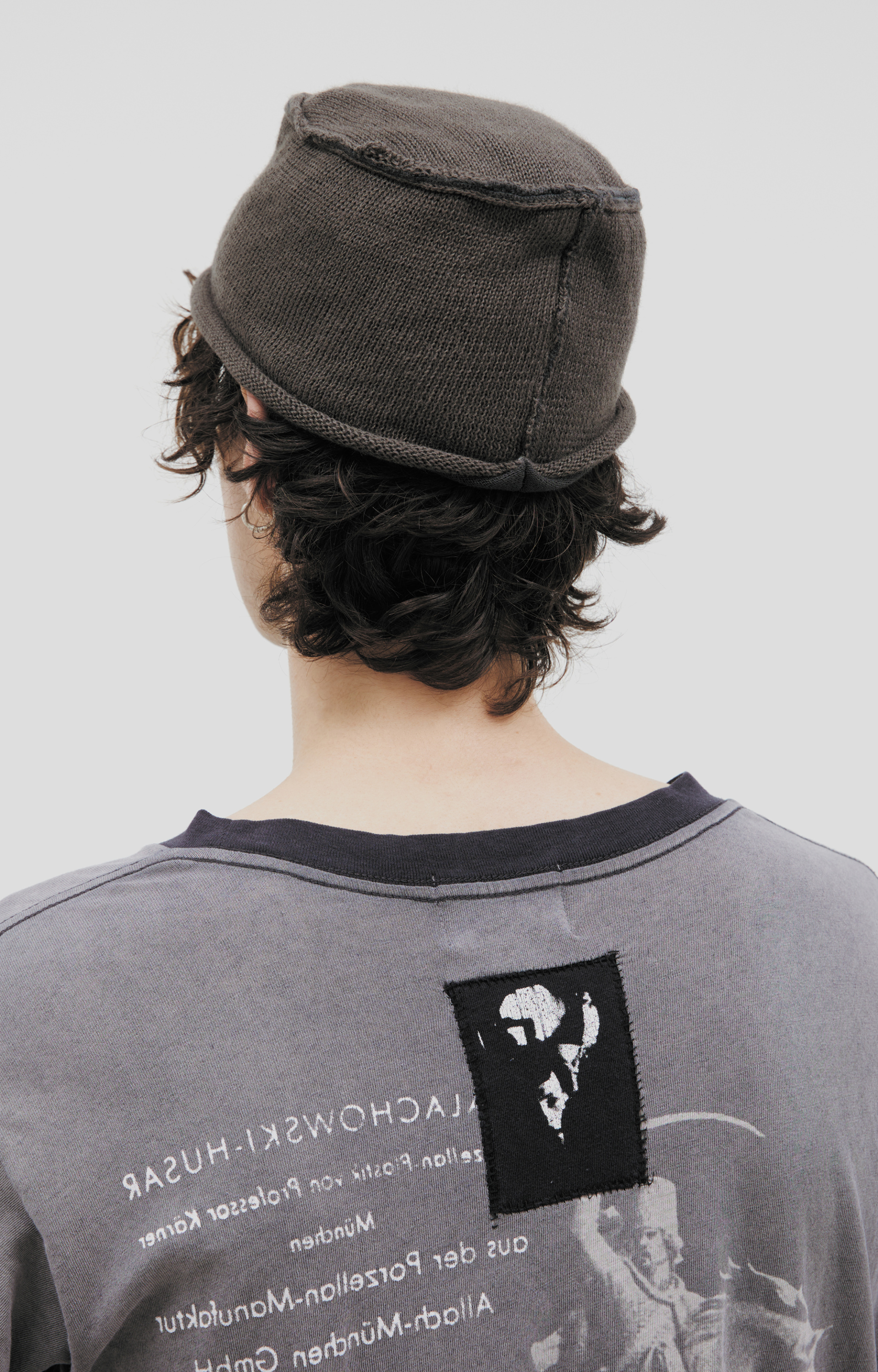 The Viridi-Anne Linen knit beanie