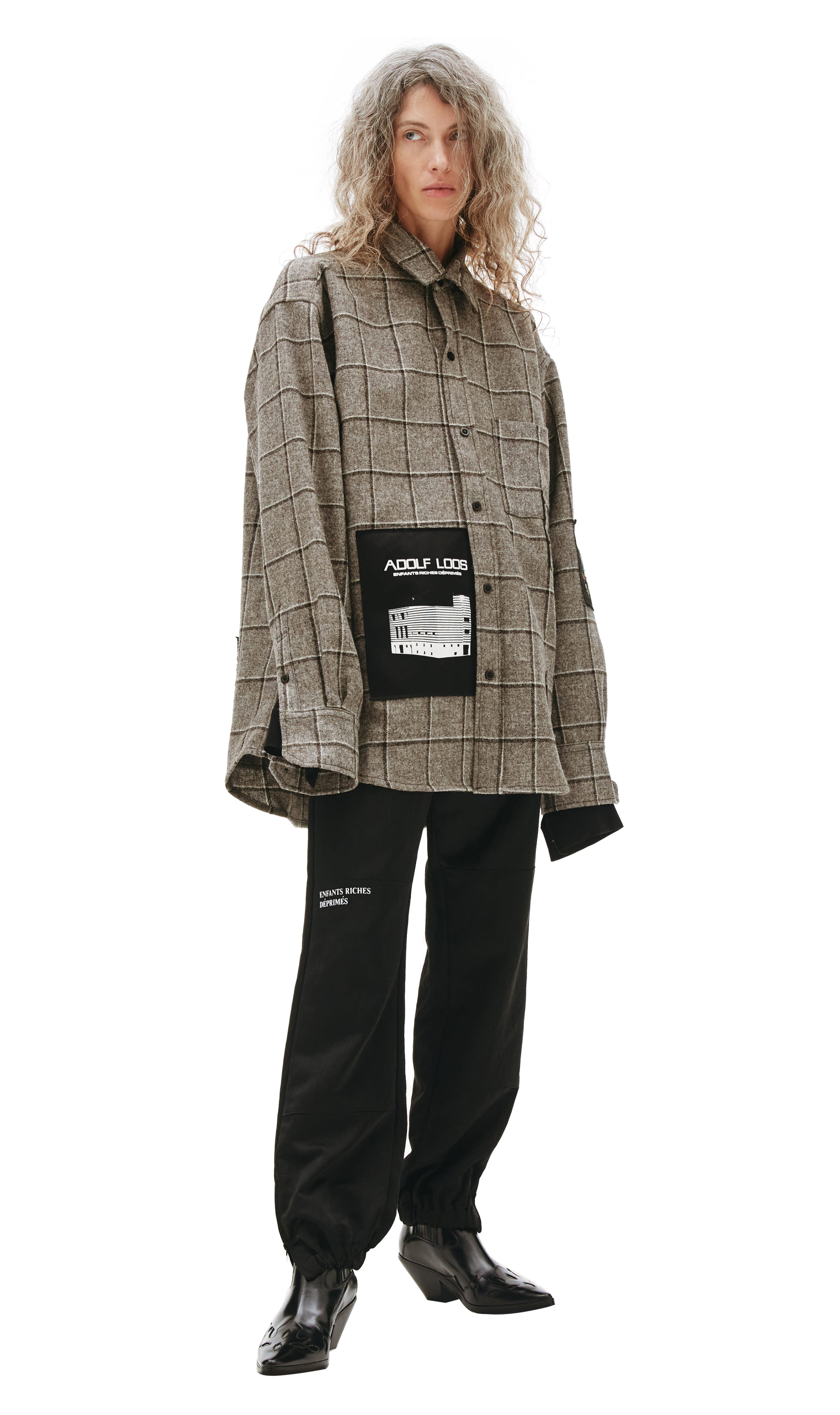 Enfants Riches Déprimés Austrian Holiday Check Shirt