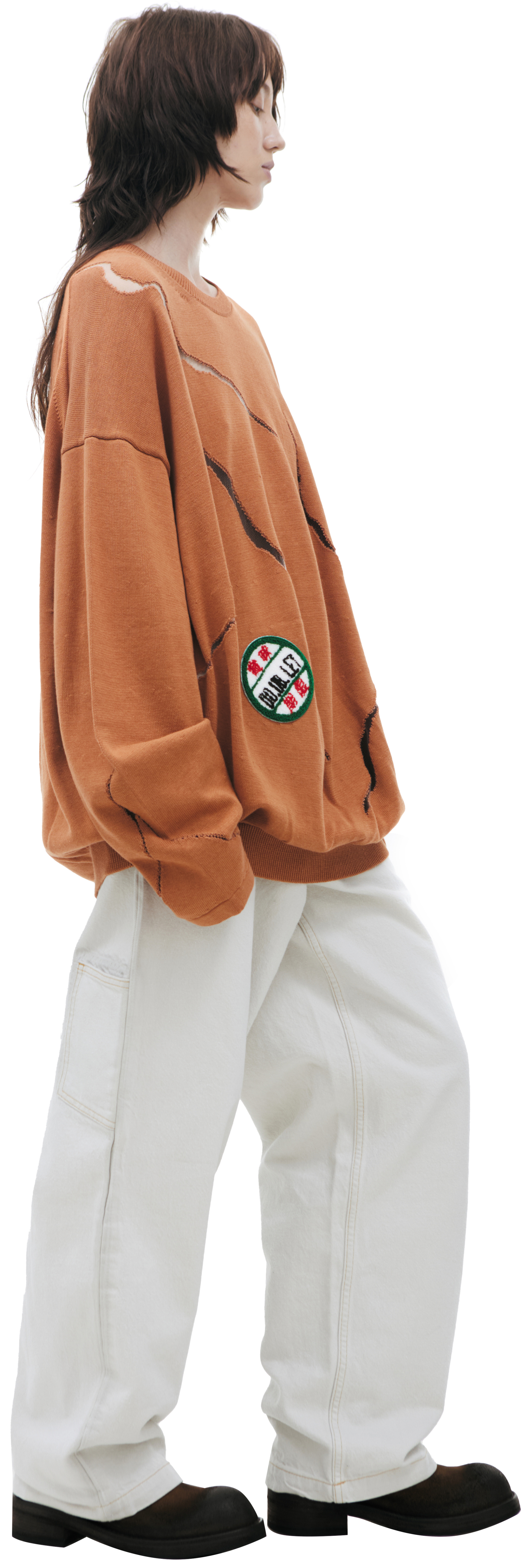 Doublet CRACKED EGG sweater