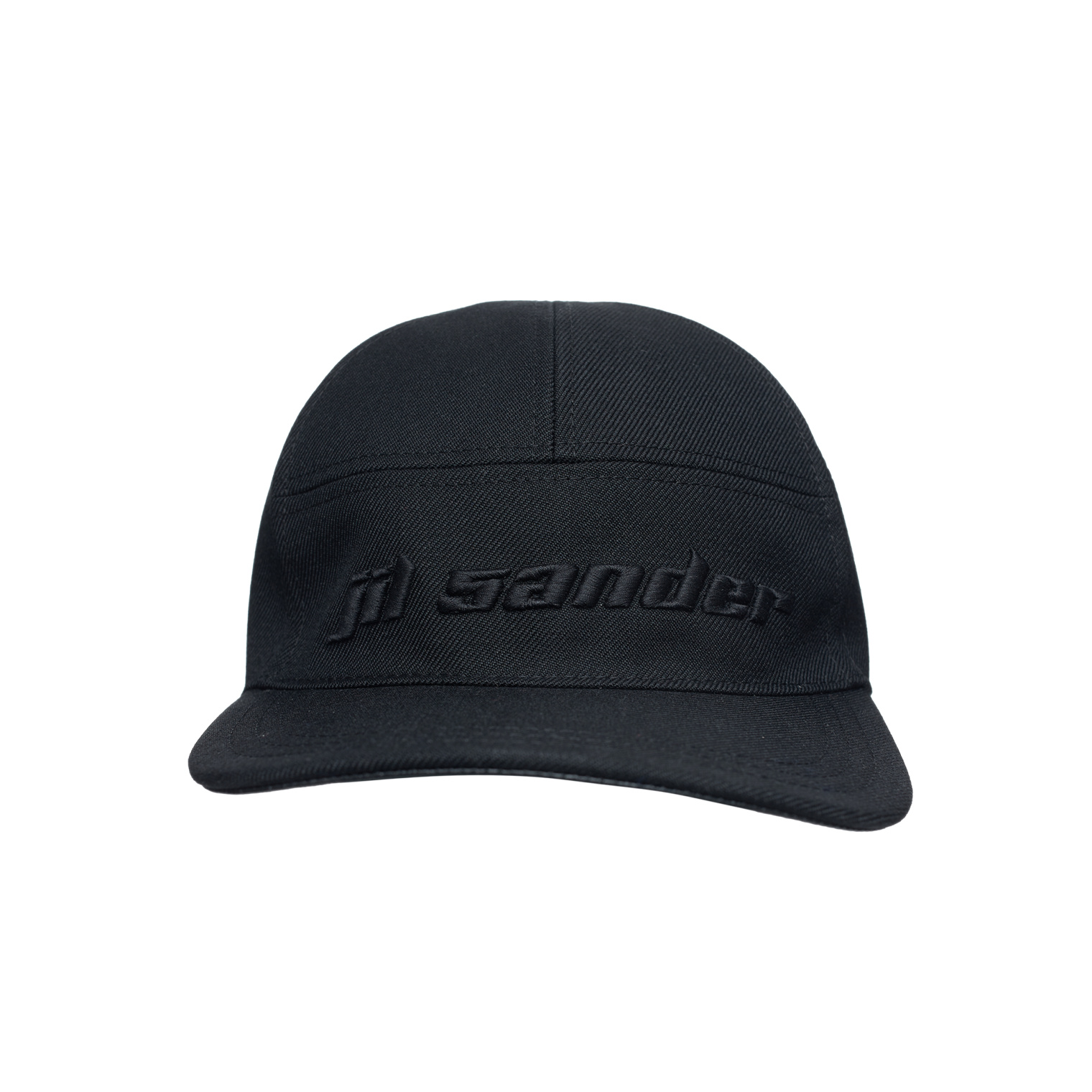 Jil Sander Black wool cap