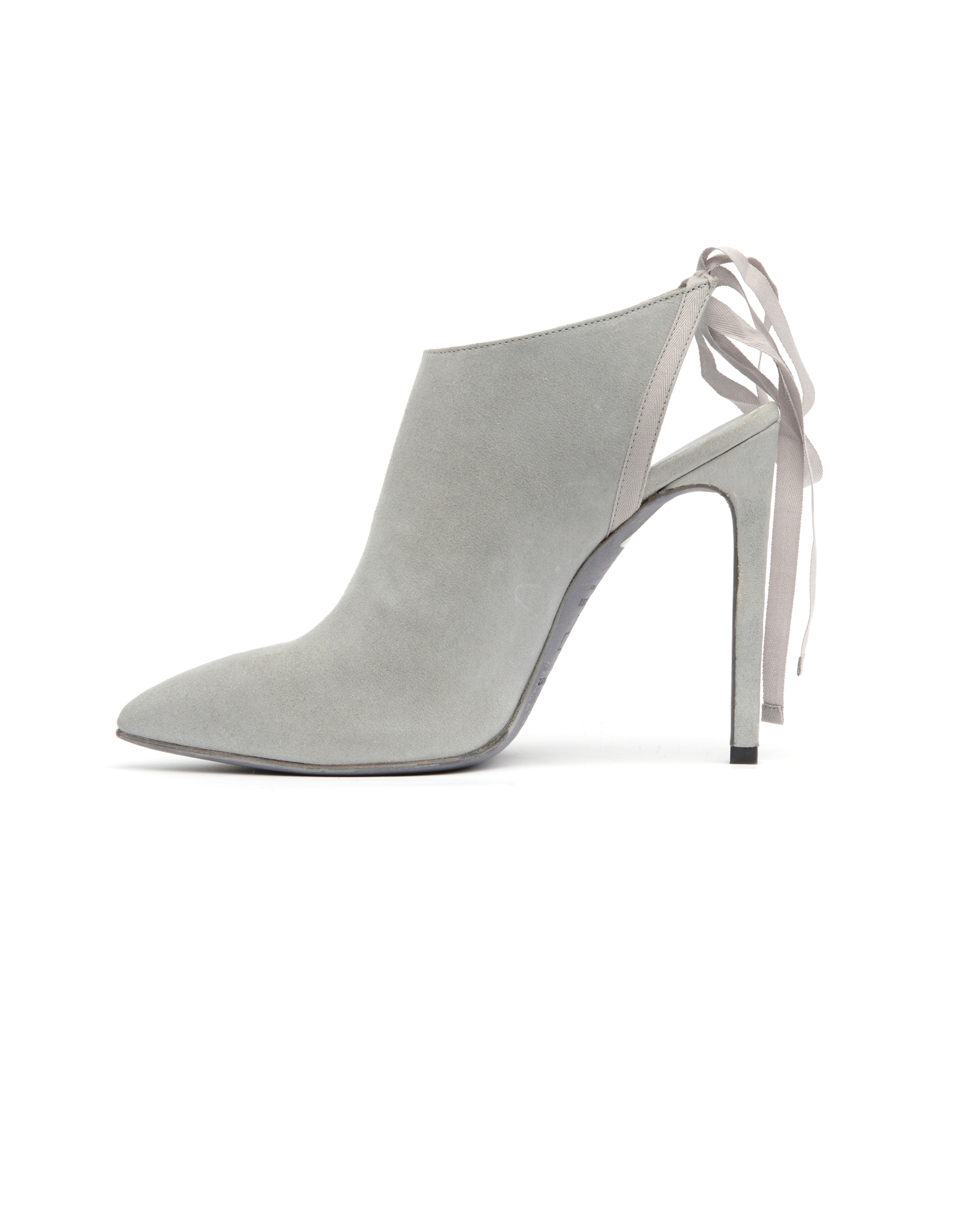 A.F.Vandevorst Grey Suede Ankle Boots