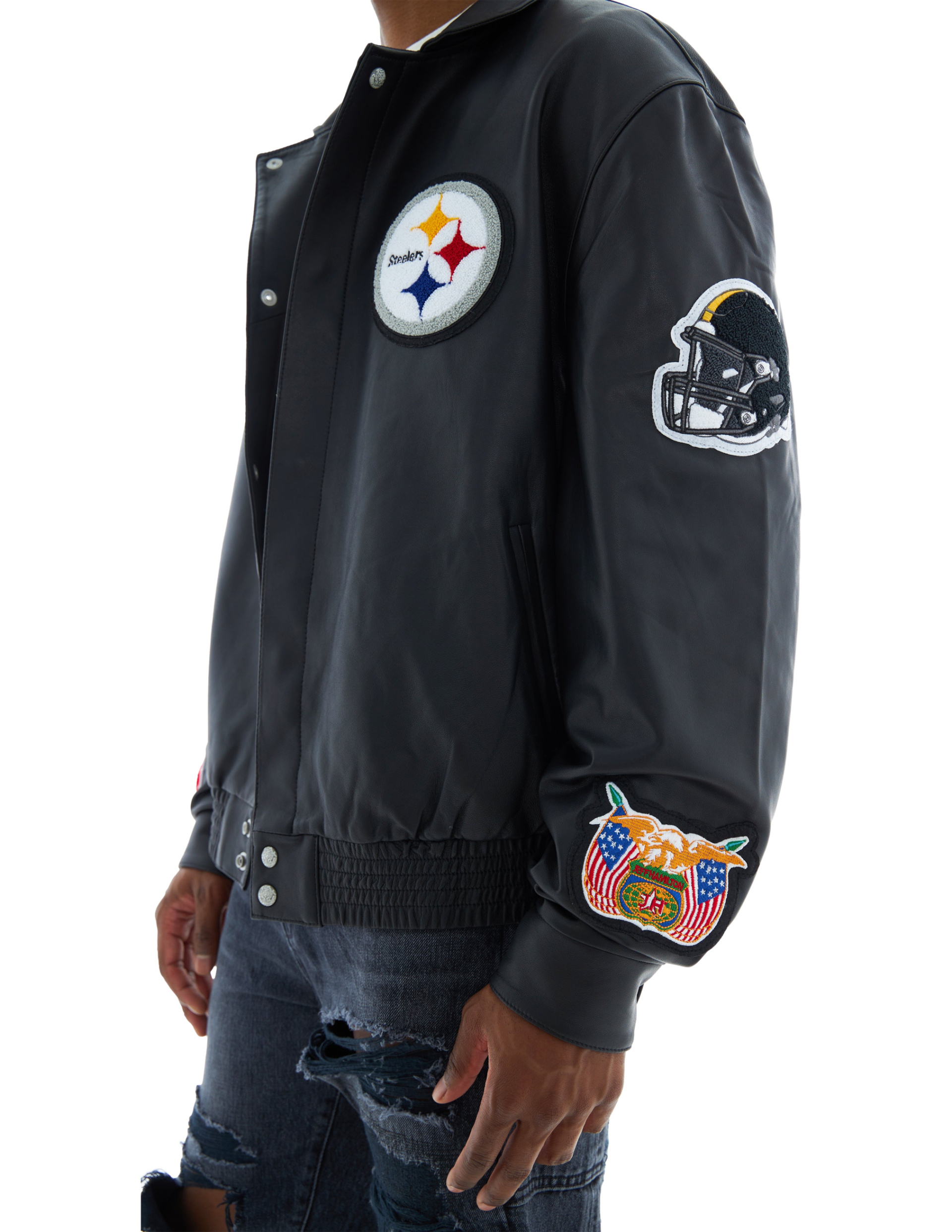 Jeff Hamilton Steelers Bomber Jacket