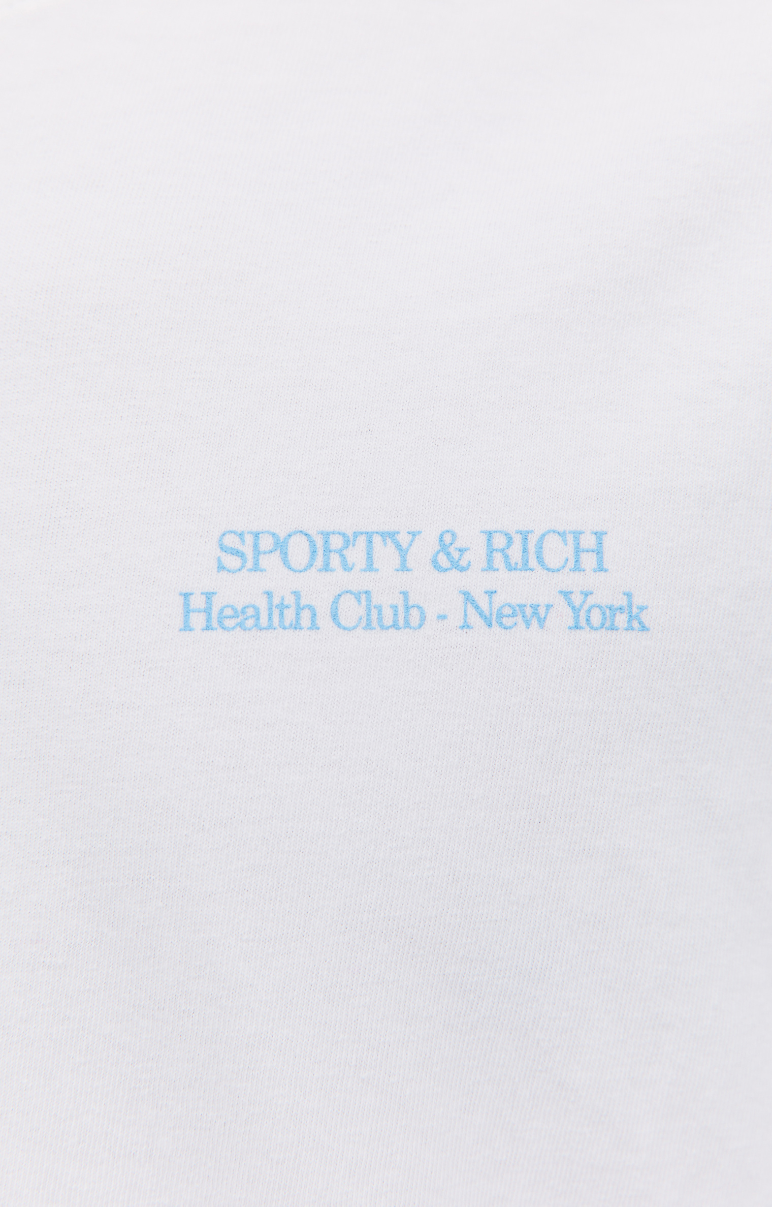 SPORTY & RICH \'Drink More Water\' printed t-shirt