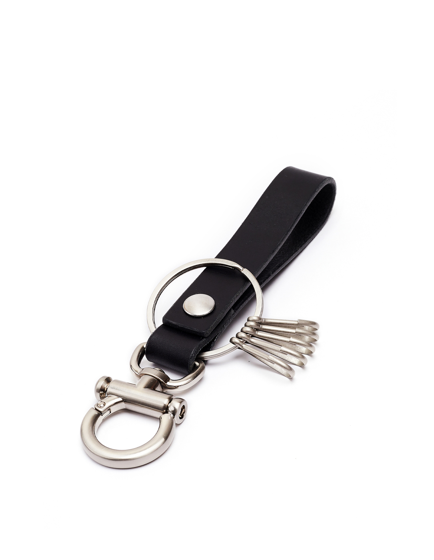 Hender Scheme Black Leather Key Ring