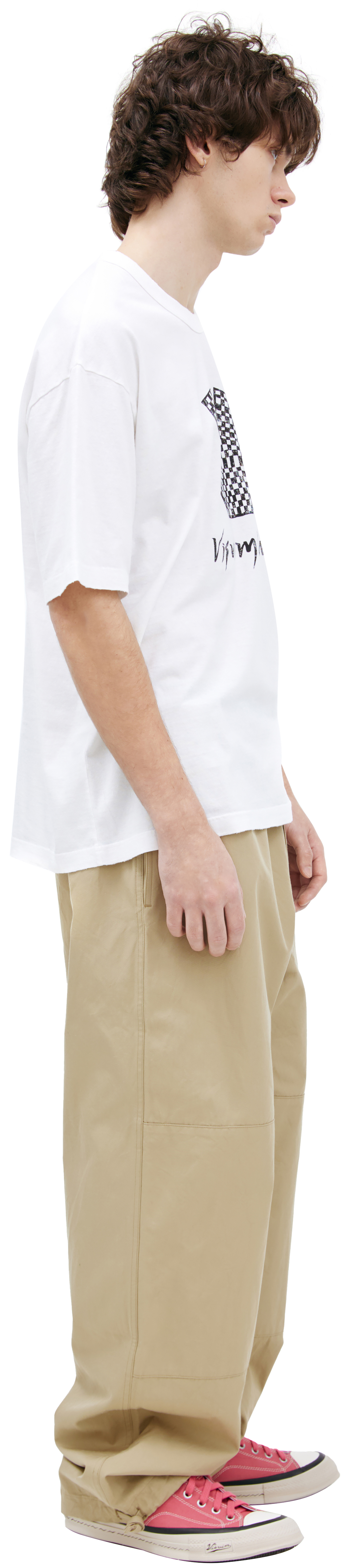 visvim White logo T-shirt