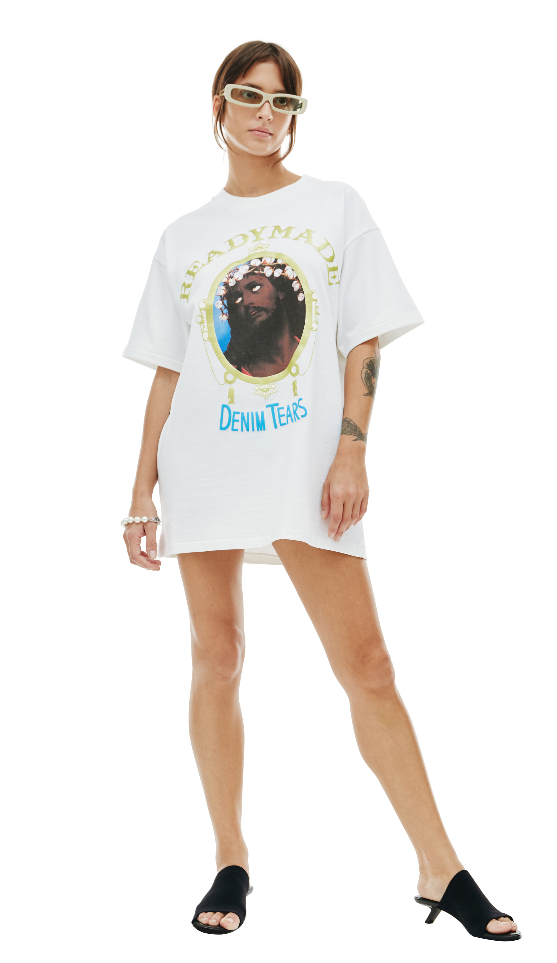 Readymade Denim Tears x Readymade printed t-shirt