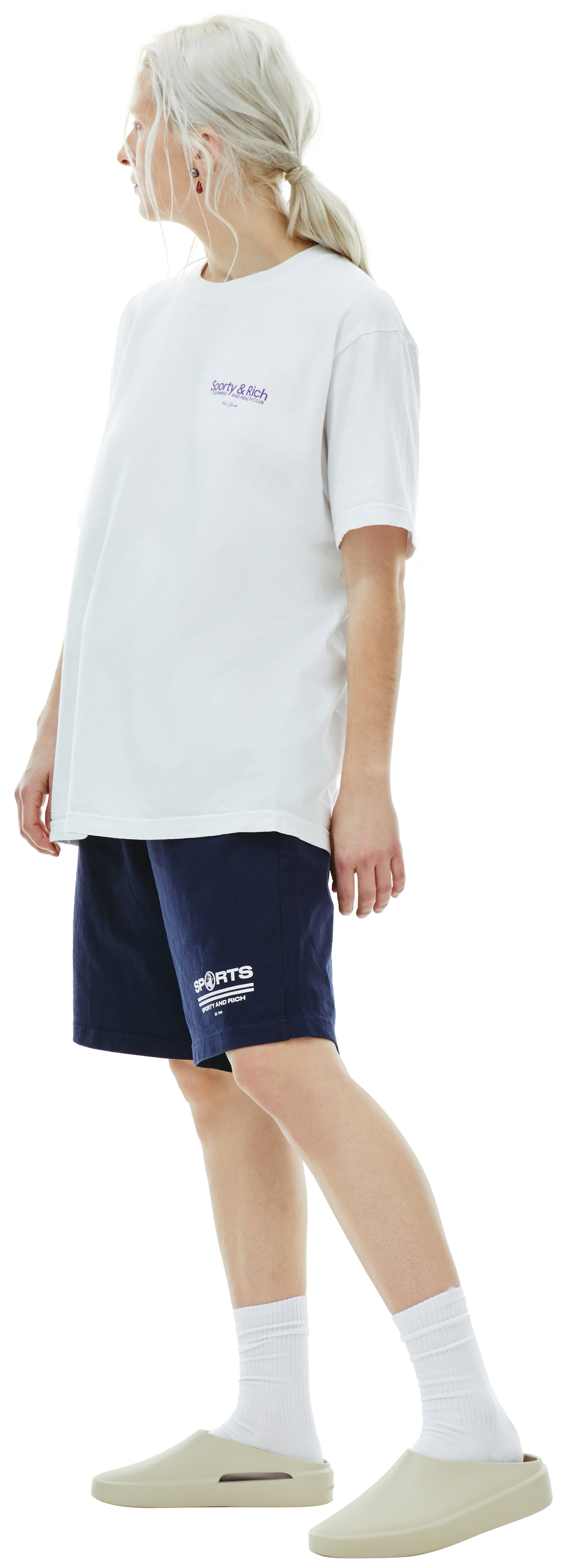 SPORTY & RICH Running & Health Club T-Shirt