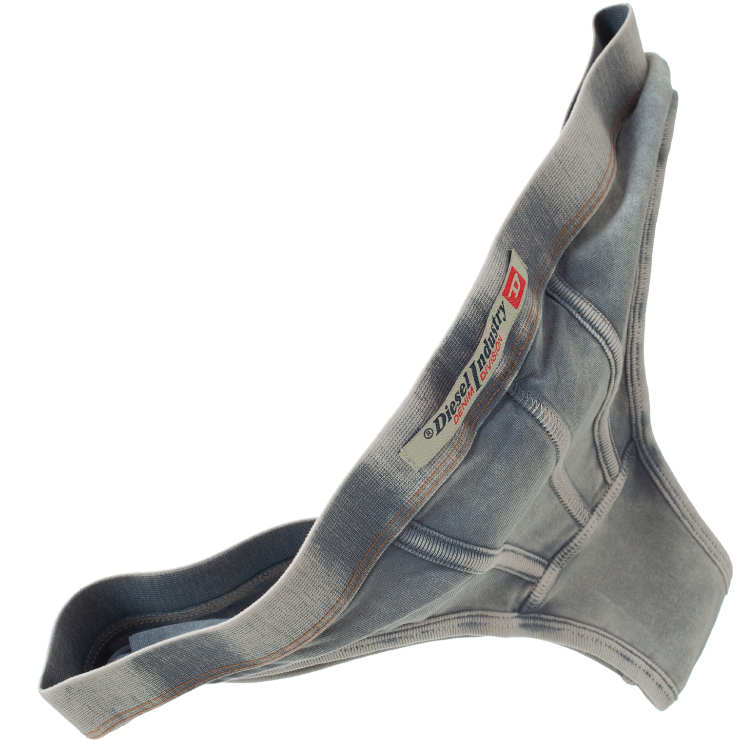 Diesel Grey cotton thong