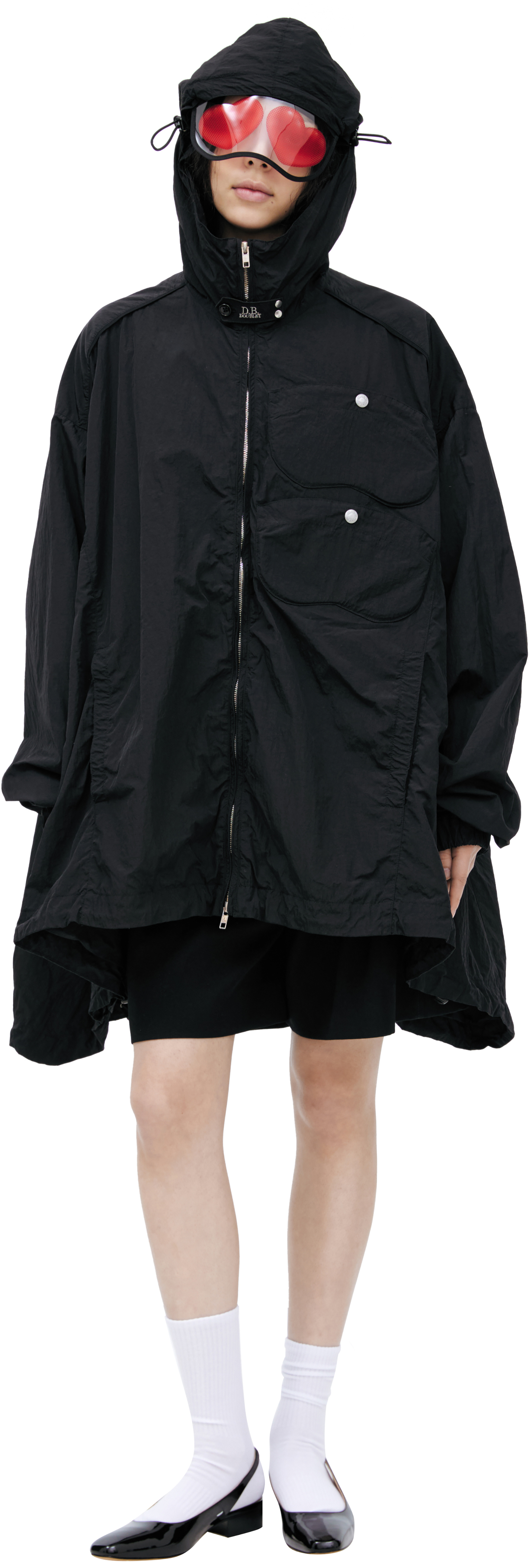 Doublet Black jacket with glasses