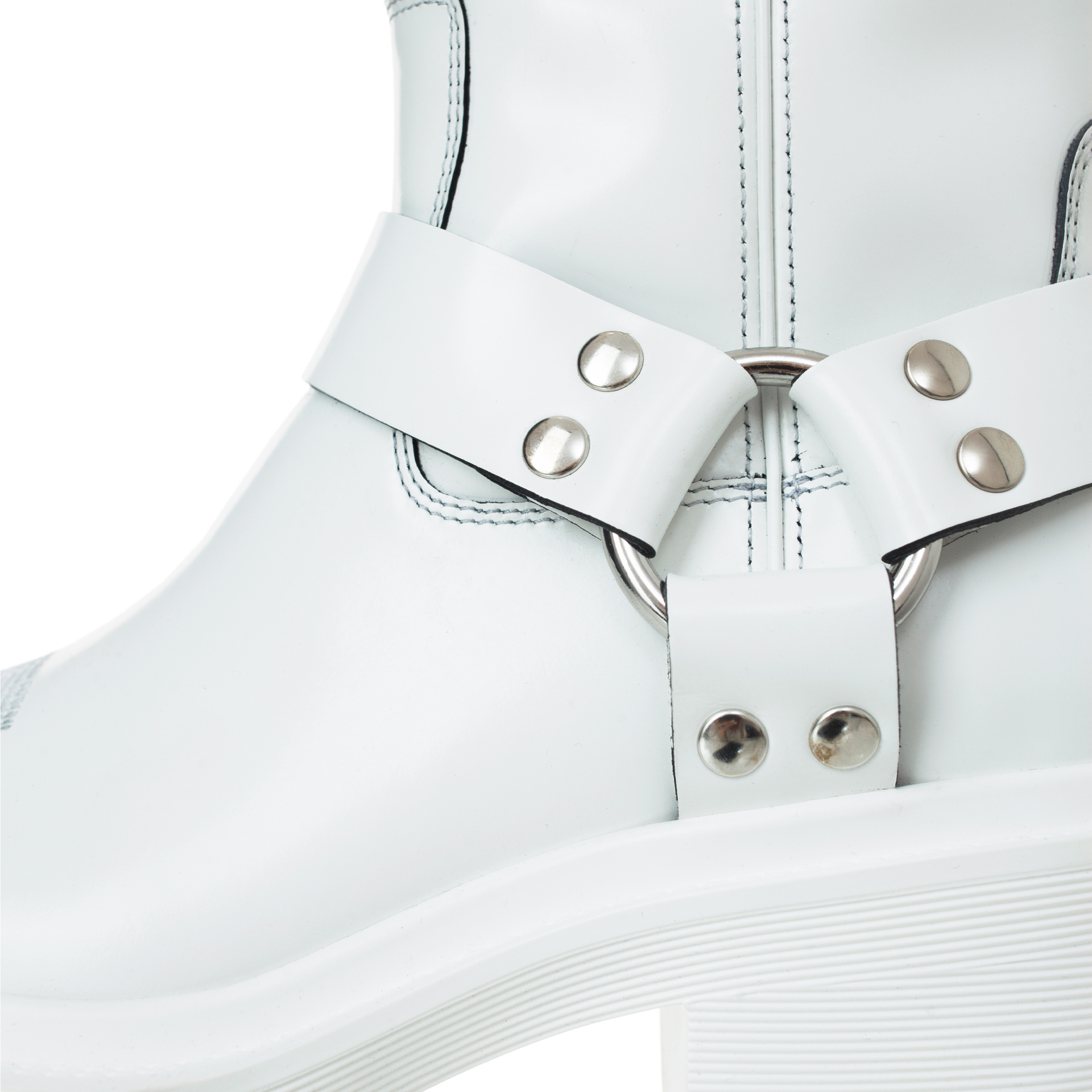 VTMNTS Leather Cowboy Ankle Boots