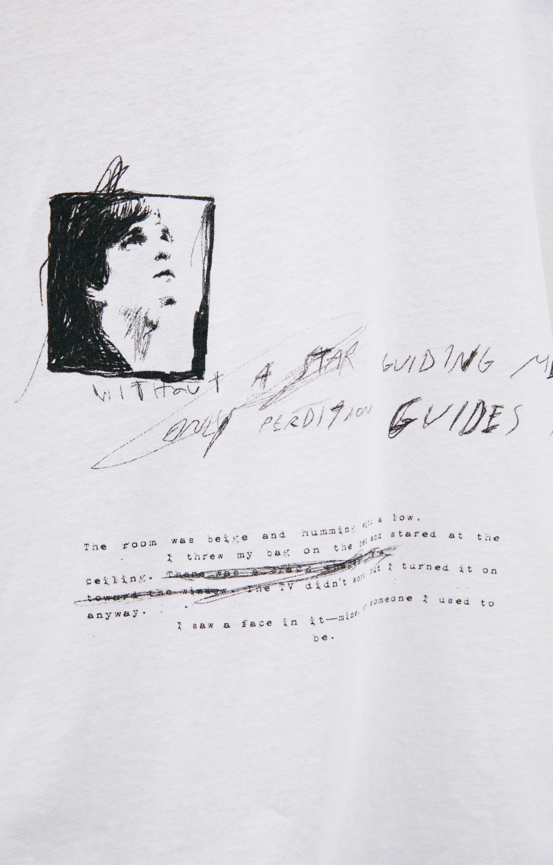 Ann Demeulemeester ARE YOU DREAMING SKETCH Longsleeve