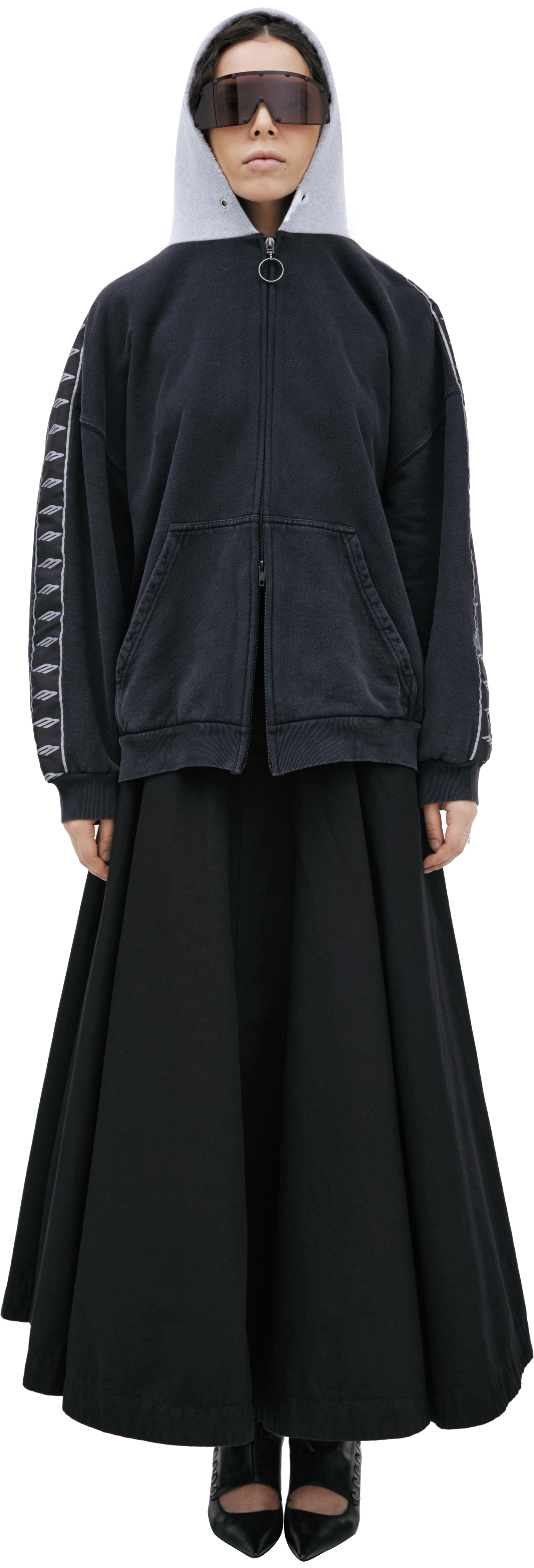Balenciaga Hoodie with a contrasting hood