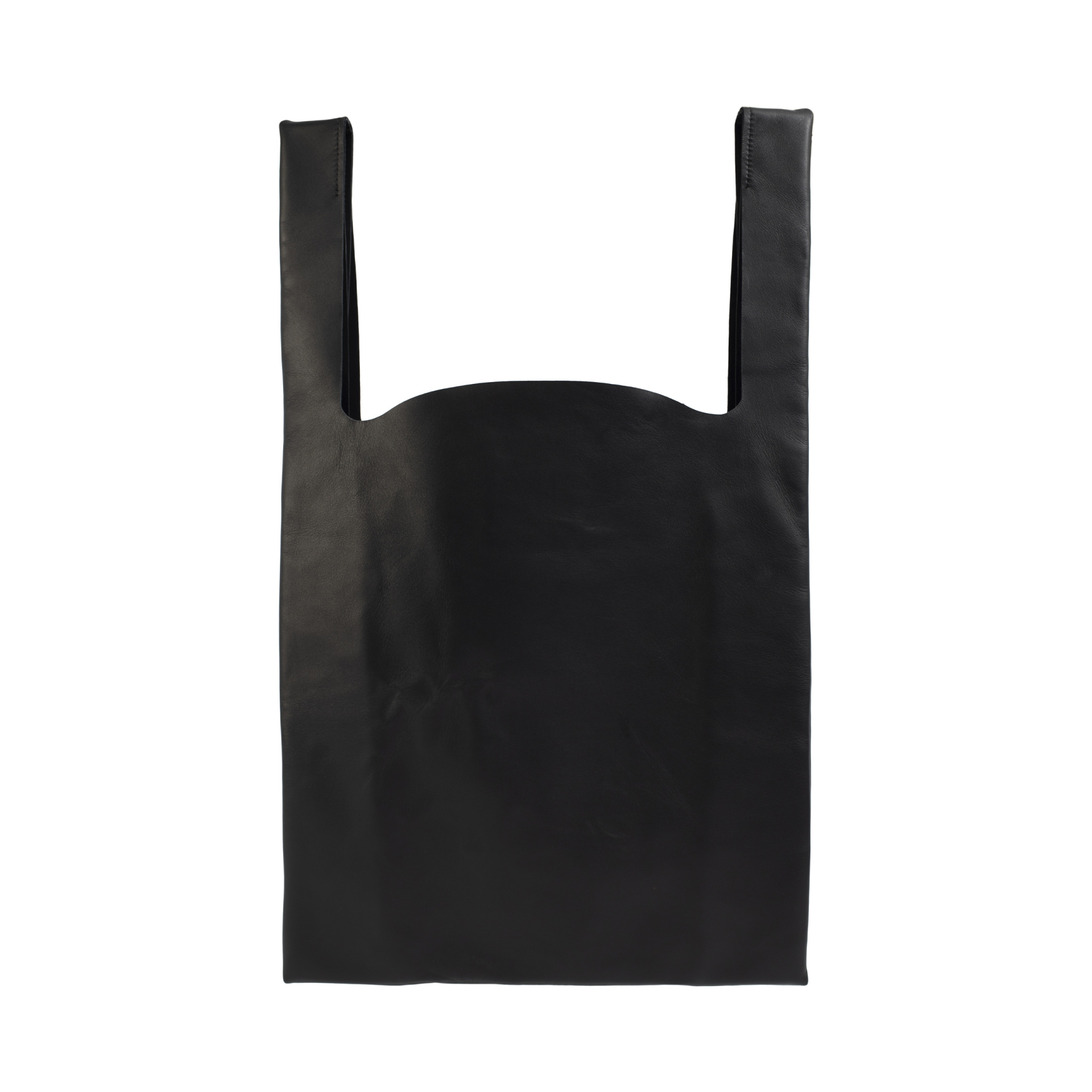 Maison Margiela Leather tote bag in black