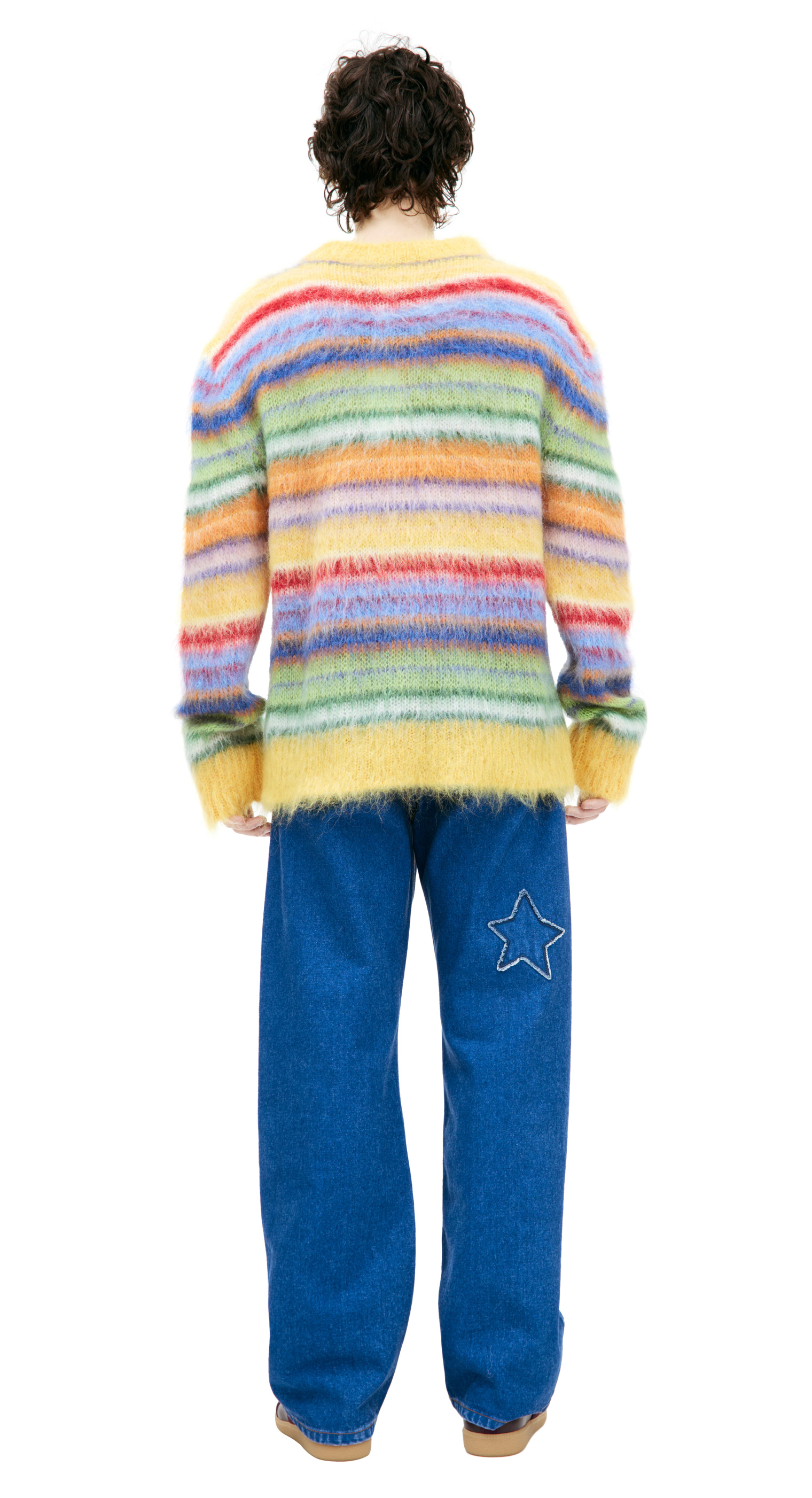 Marni Striped mohair sweater