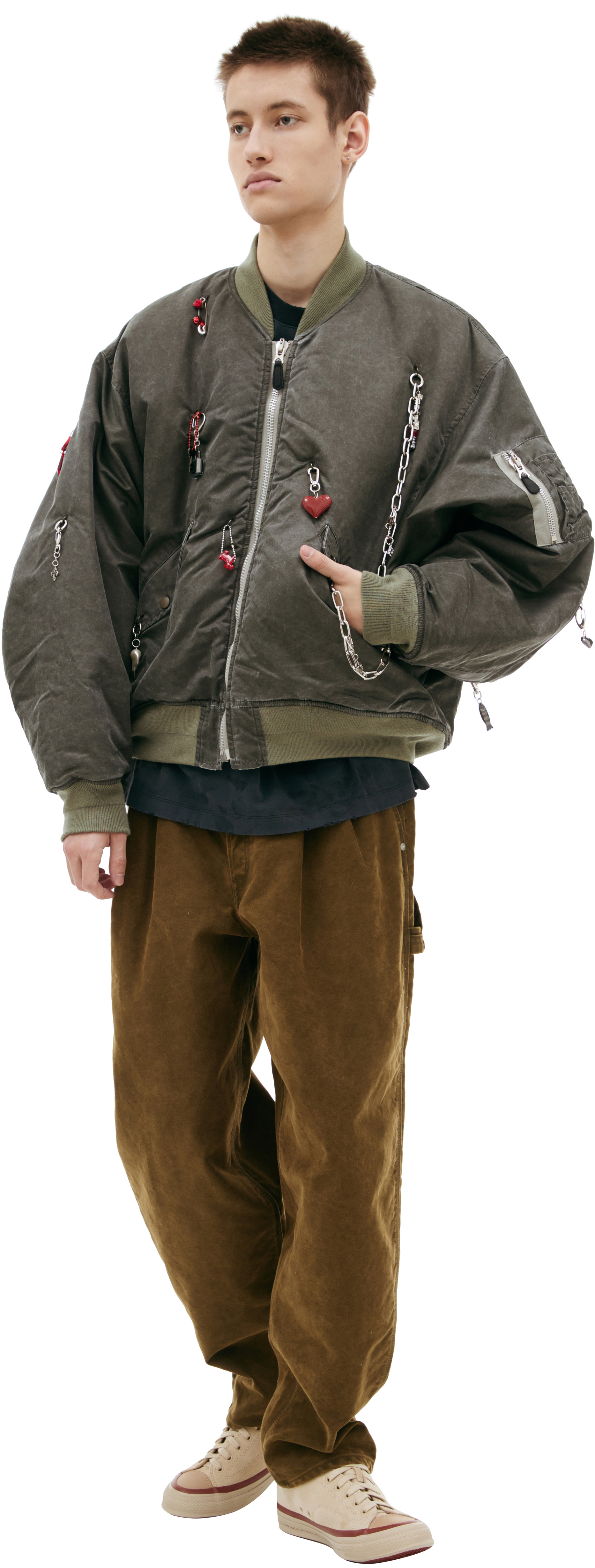 Doublet Key Chain Bomber Jacket