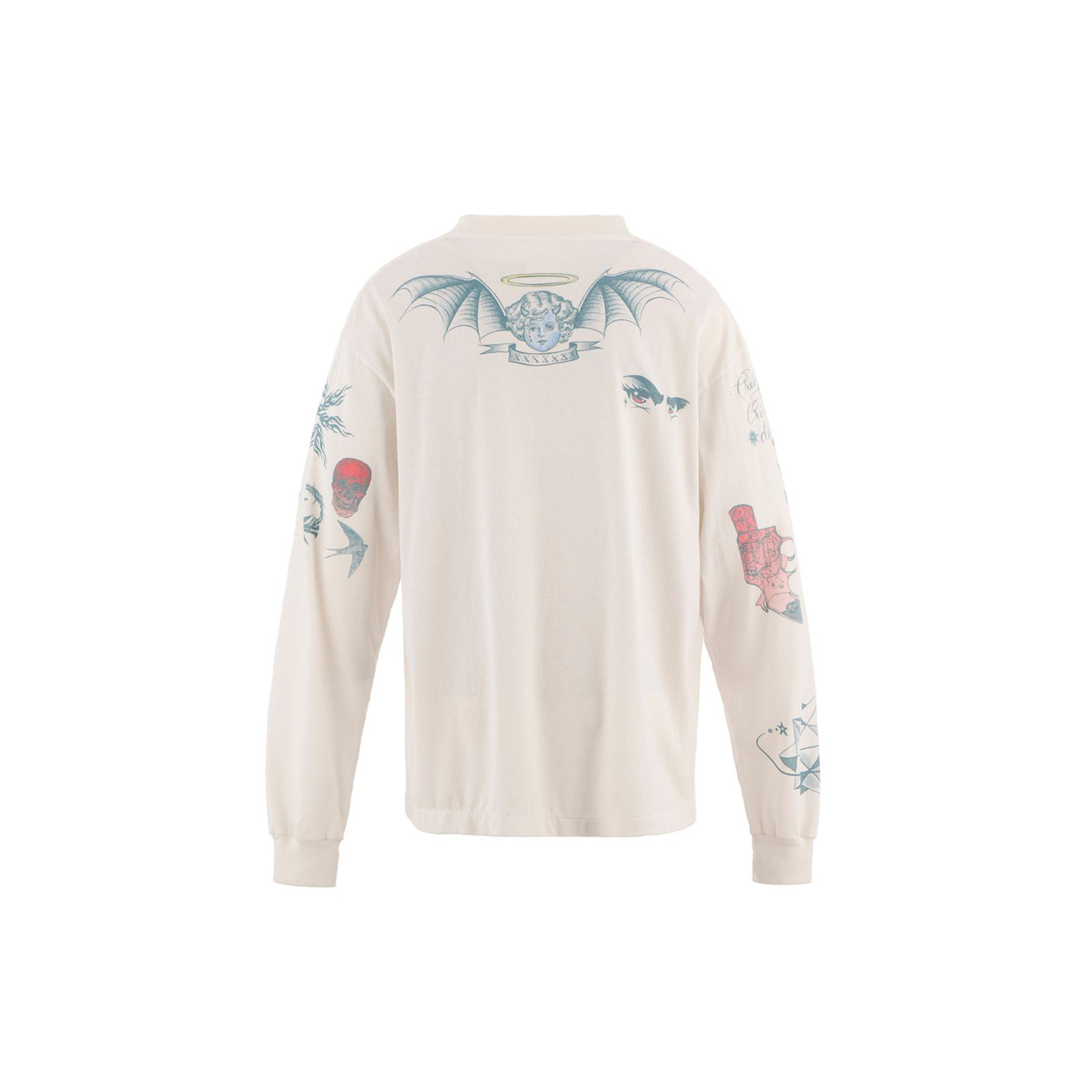 Buy Saint Mxxxxxx men x dr. woo tattoo long sleeve tee for €545