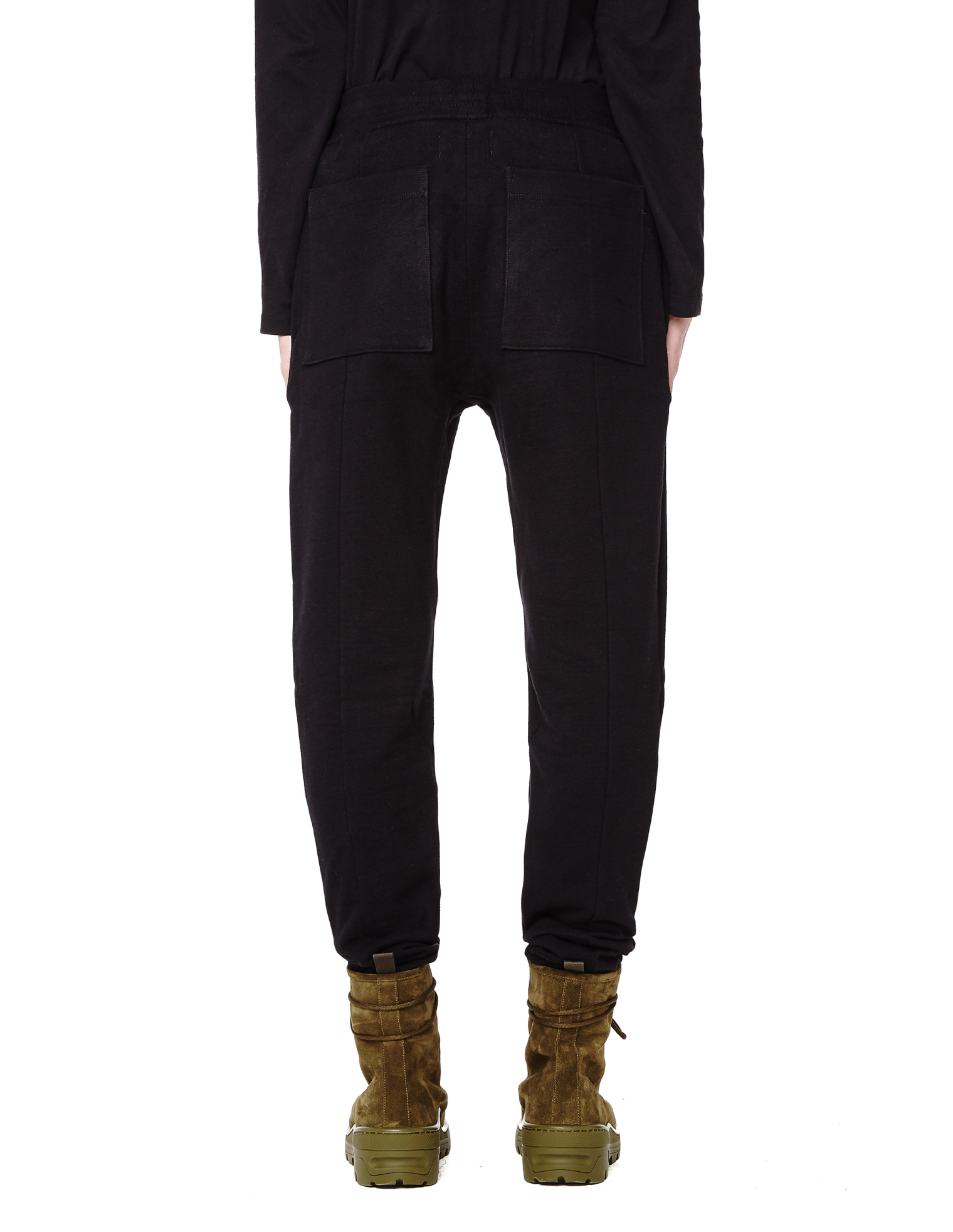 Fear of God Black Cotton Drawstring Pants