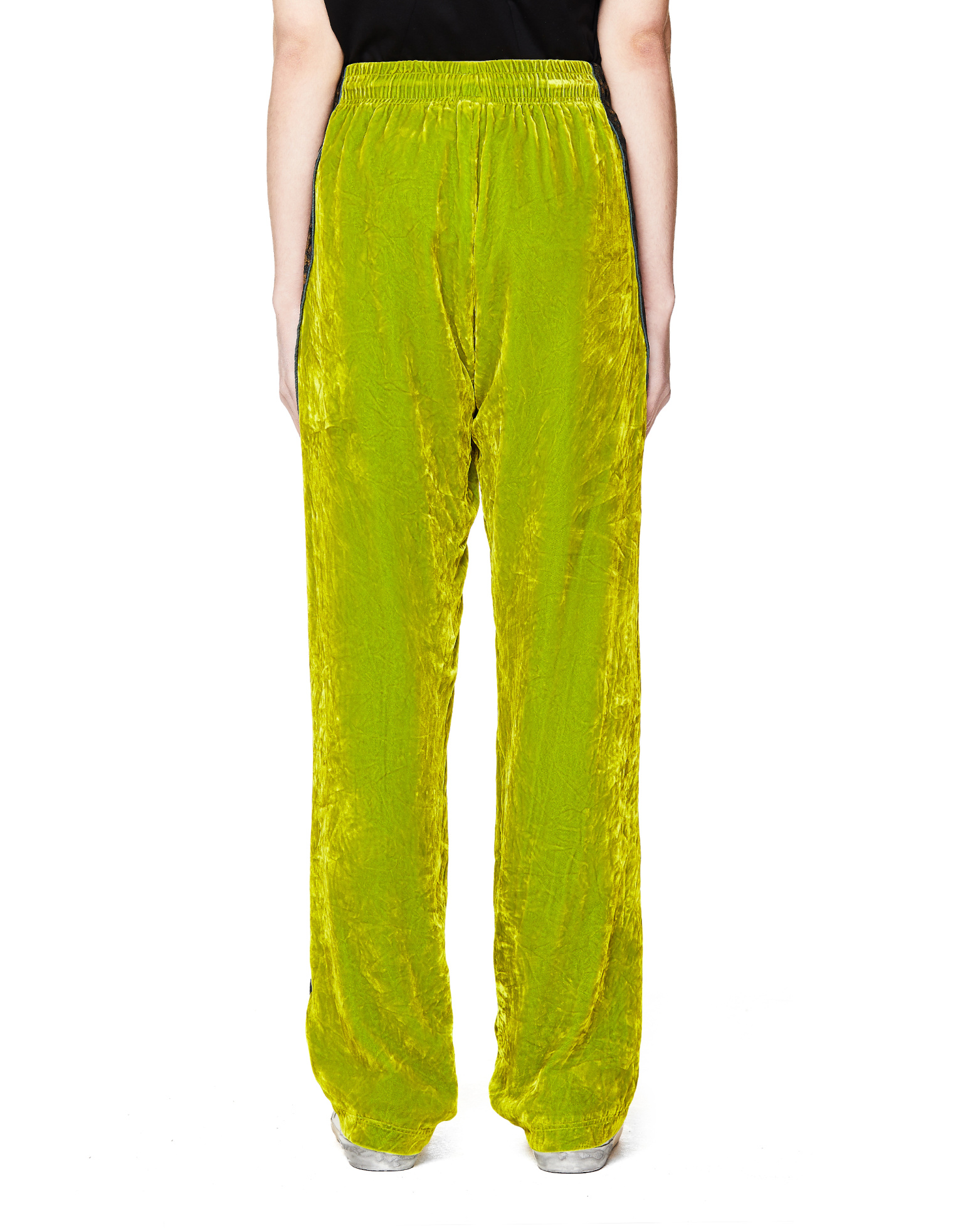 99% IS Green Velvet Sweatpants