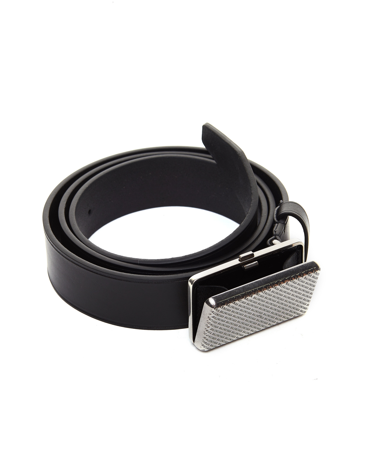 Balenciaga Purse Buckle Leather Belt